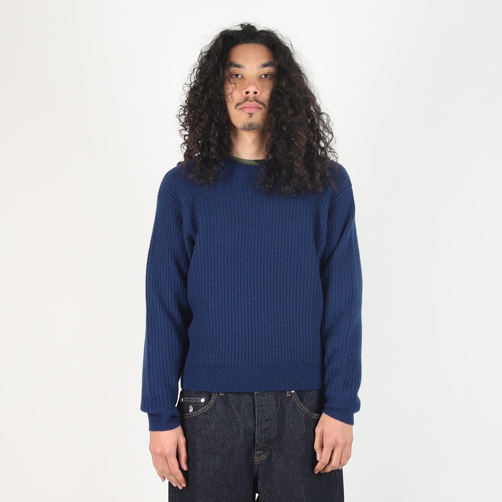 Stussy WAFFLE CASHMERE SWEATER