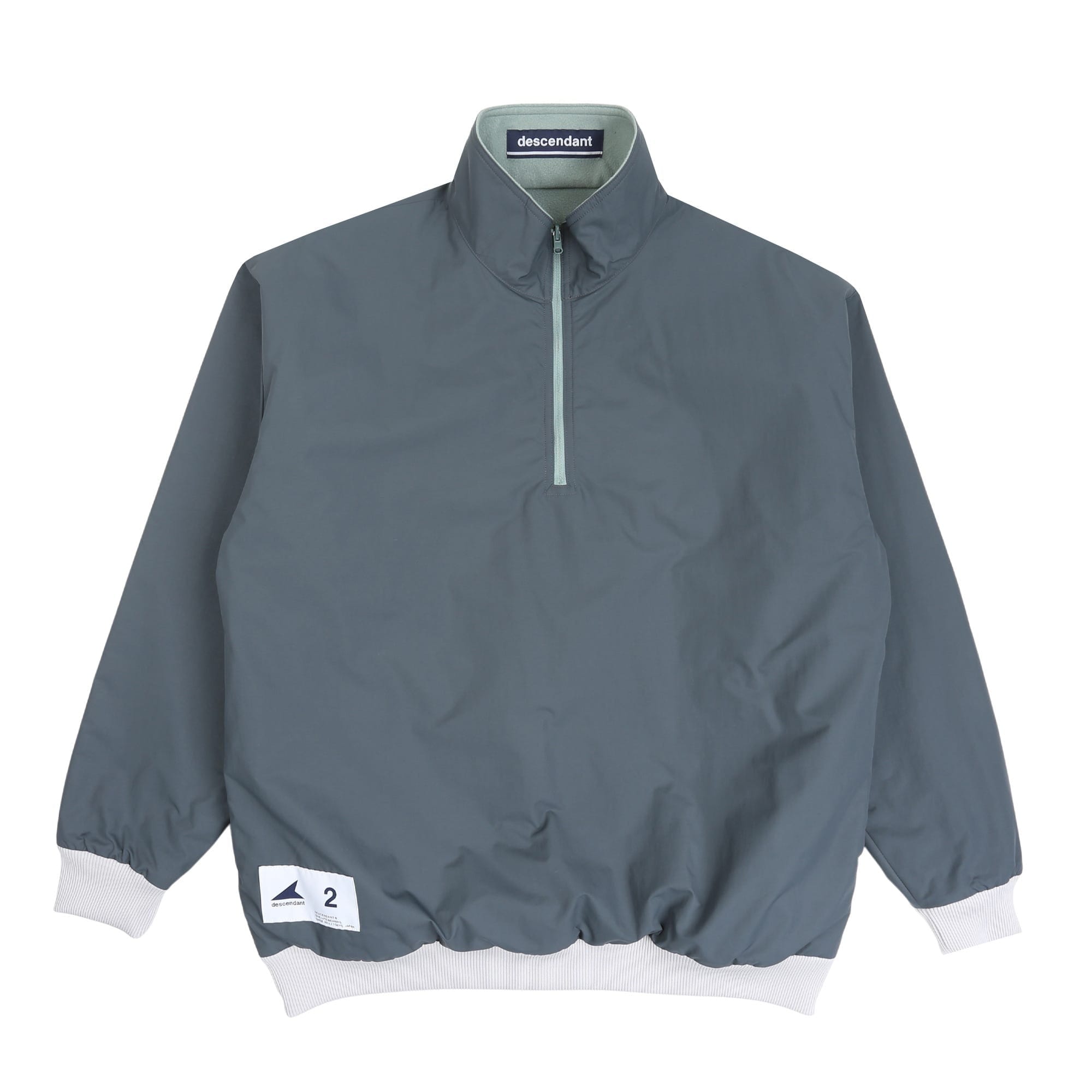 Descendant Tide Half Zip Jacket - Grey