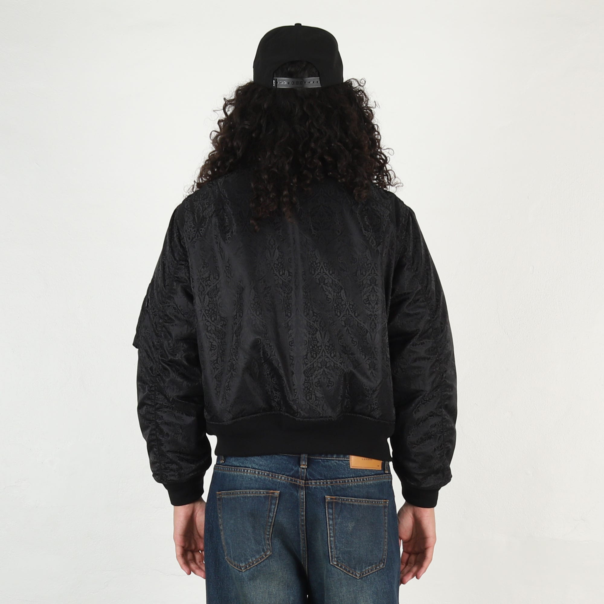 Bott Jacquard MA-1 Jacket - Black