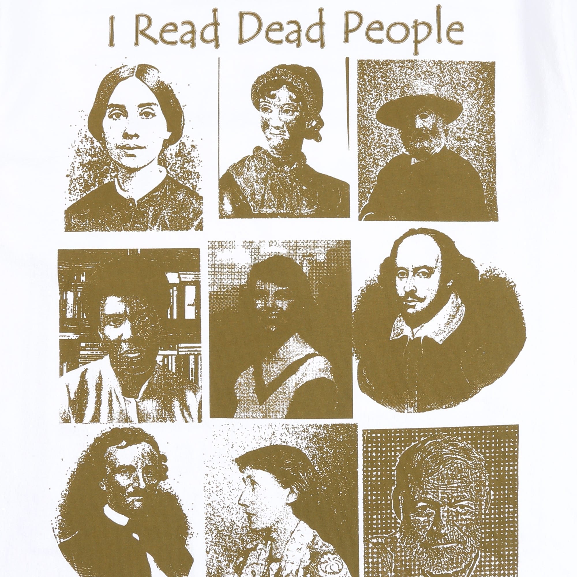 Online Ceramics I Read Dead People T-Shirt - White