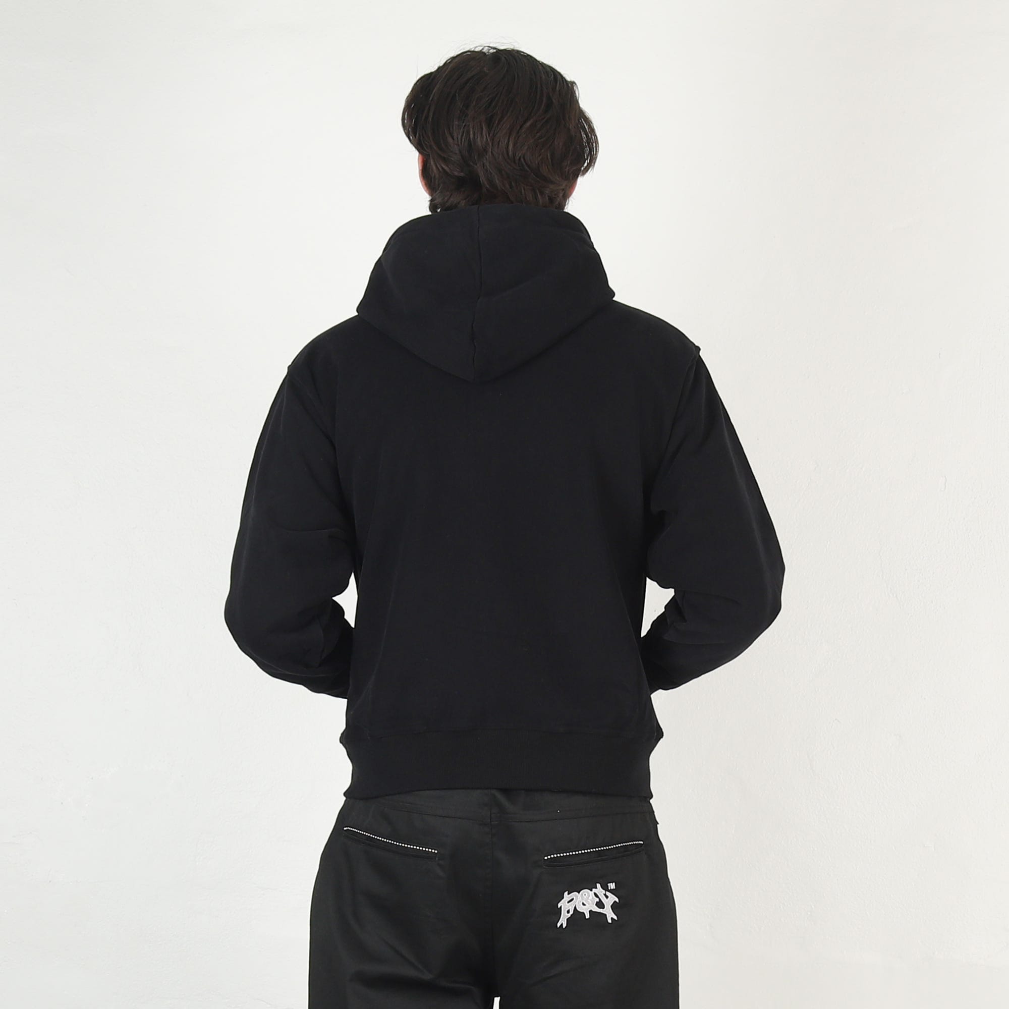 Punkandyo P&Y Zip Hoodie - Black