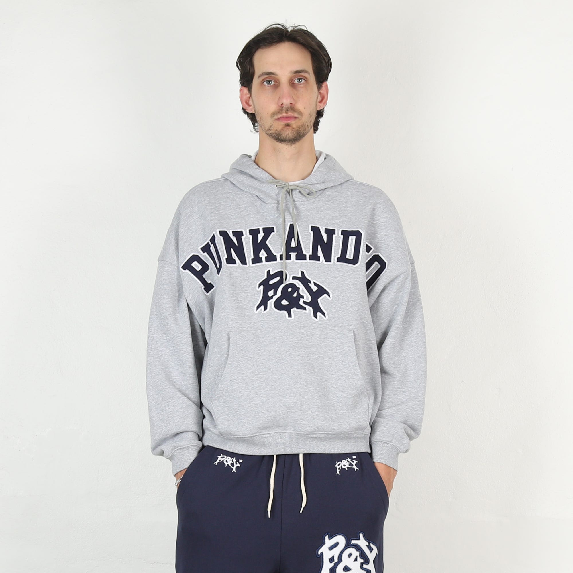 Punkandyo P&Y Yankee Hoodie - Grey