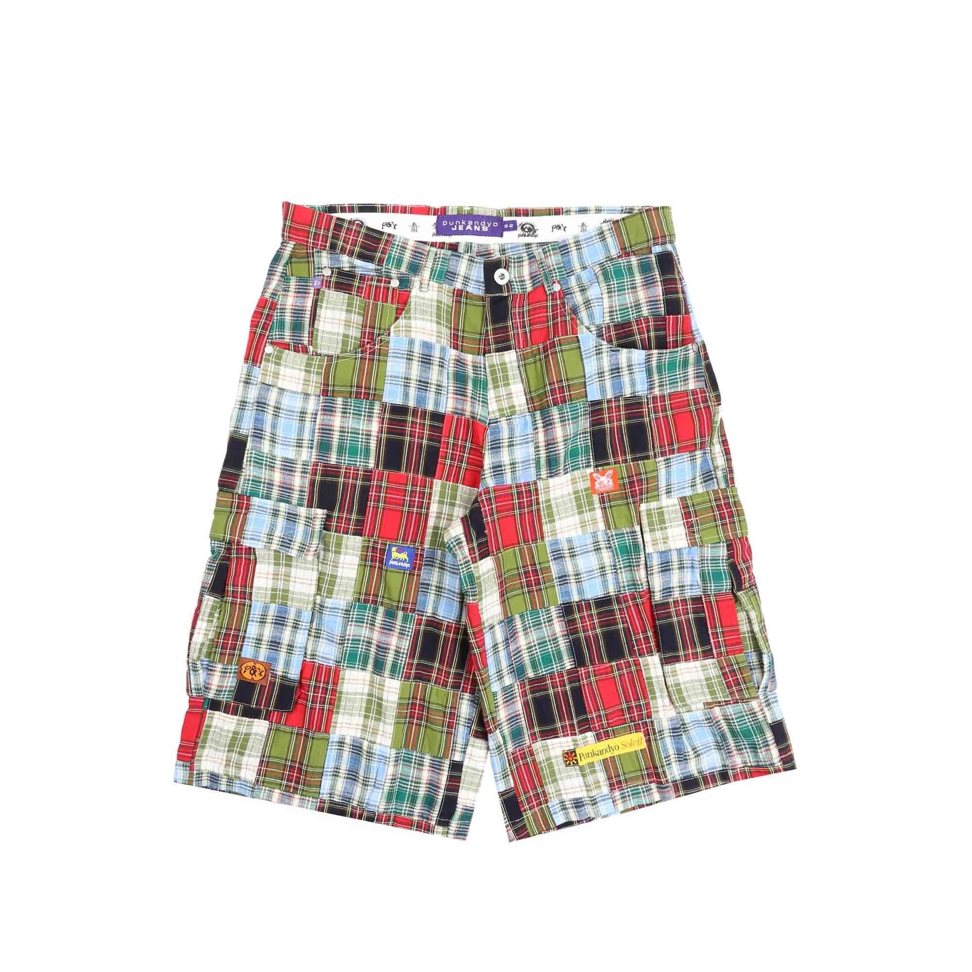 Punkandyo Plaid Shorts - Multi