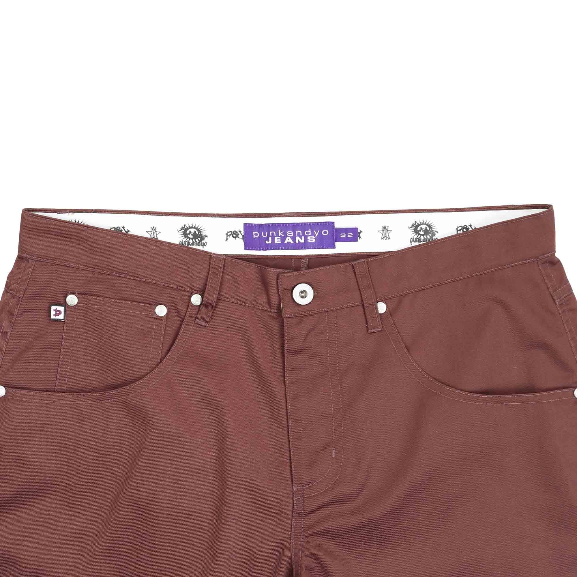 Punkandyo Chino Shorts 2025 - Brown