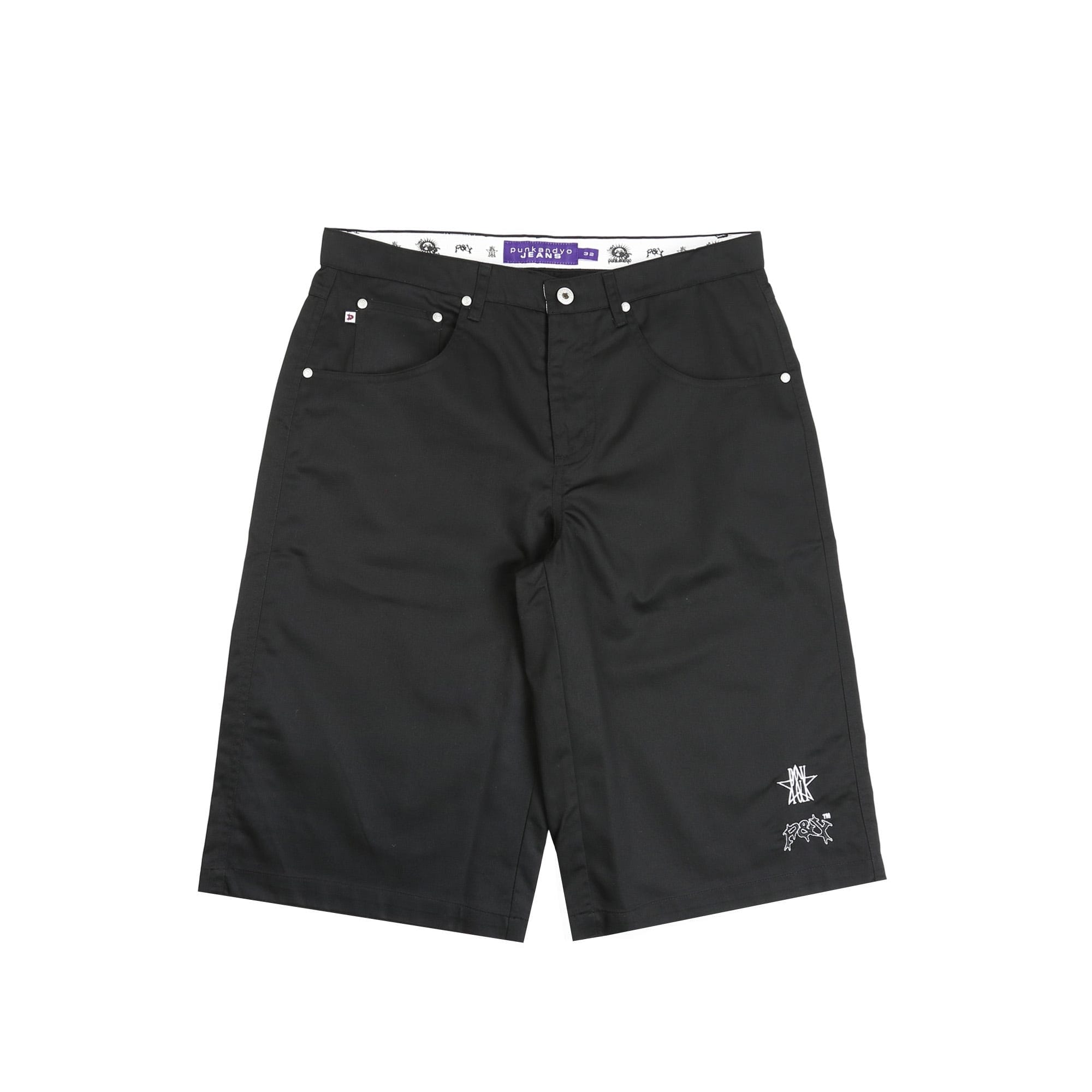 Punkandyo Chino Shorts 2025 - Black