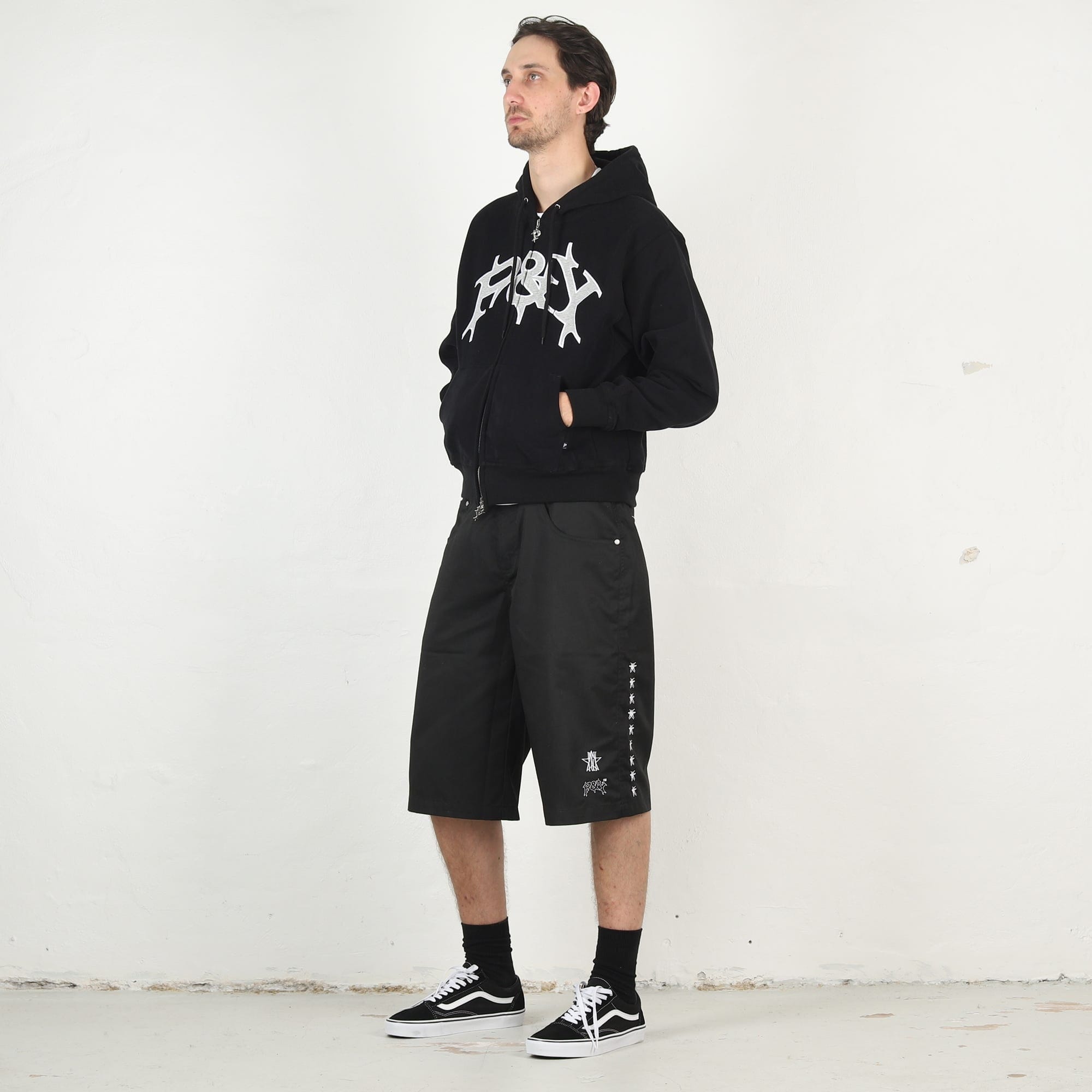 Punkandyo Chino Shorts 2025 - Black