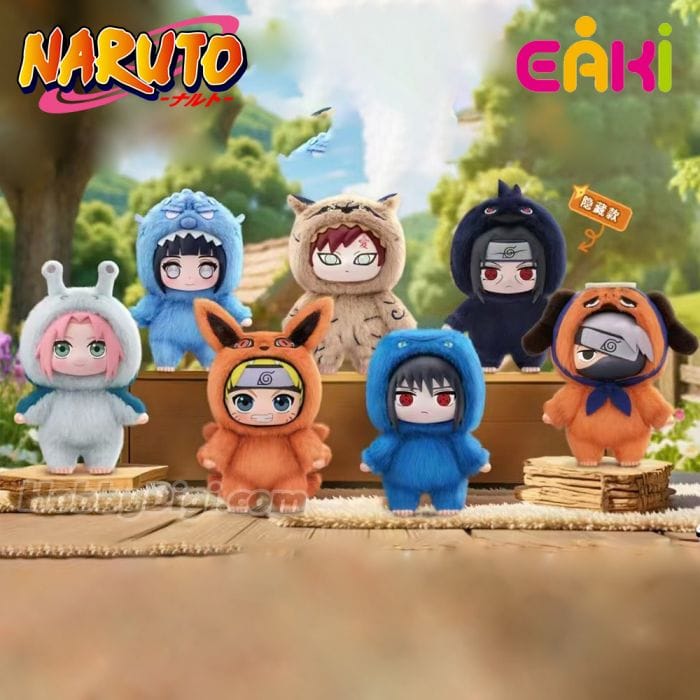 Carmichael POPSHOP Naruto Beast Party Plush Keychains Gift Blind Box
