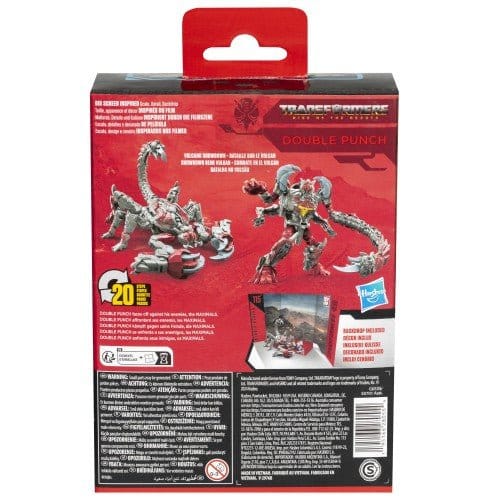 Hasbro Transformers Studio Series 115 Deluxe Double Punch Action Figure