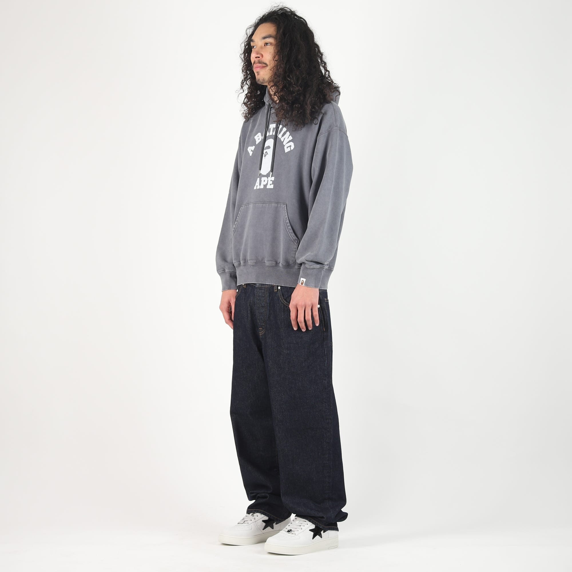 BAPE Garm Dye College Pullover Hd