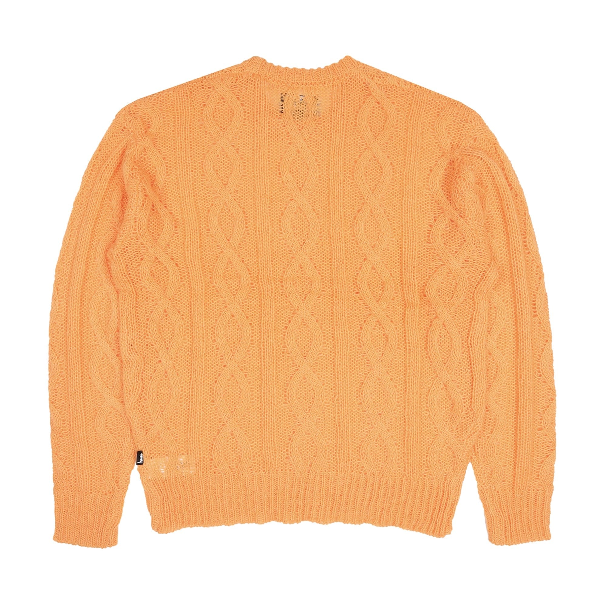 Stussy CABLE LOOSE KNIT SWEATER