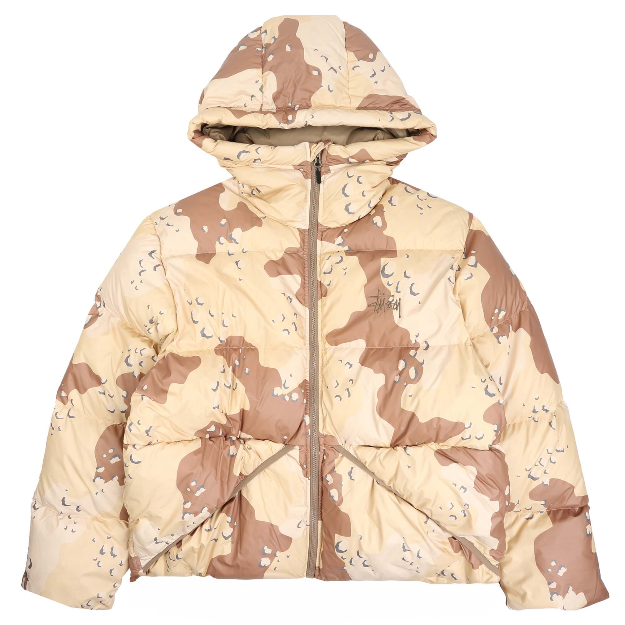 Stussy DOWN PARKA CAMO RIPSTOP