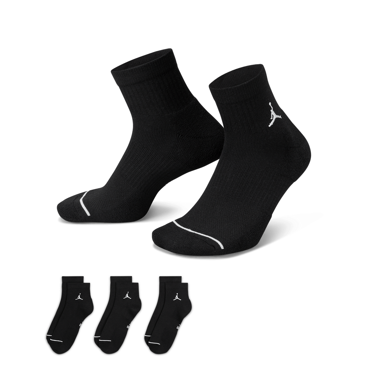 Air Jordan Jordan Everyday Ankle Socks (3 Pairs)