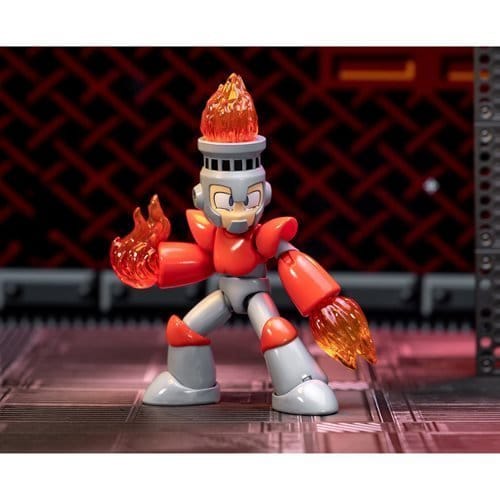 Jada Toys Mega Man Fire Man 1:12 Scale Action Figure