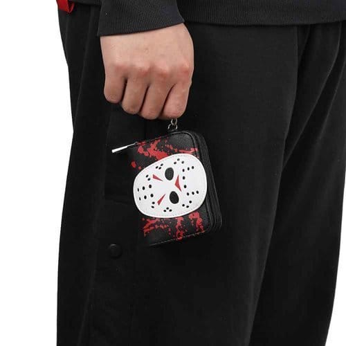 Bioworld Friday The 13th Jason Mini Zip Around Wallet