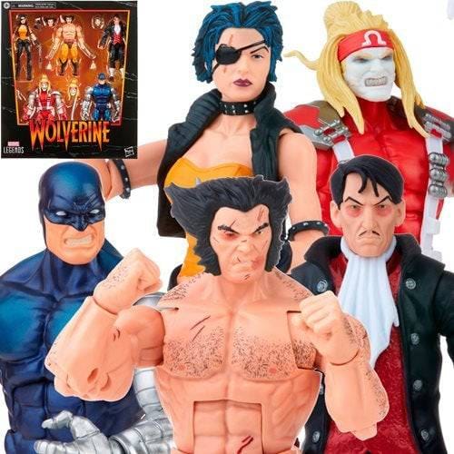 Hasbro Wolverine Marvel Legends Series 6-Inch Action Figure 5-Pack