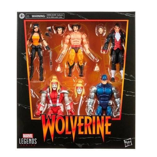 Hasbro Wolverine Marvel Legends Series 6-Inch Action Figure 5-Pack