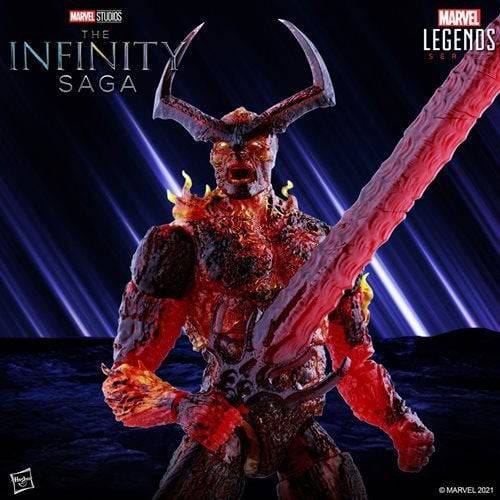 Hasbro Marvel Legends Infinity Saga Thor Ragnarok Surtur 6-Inch Scale Action Figure