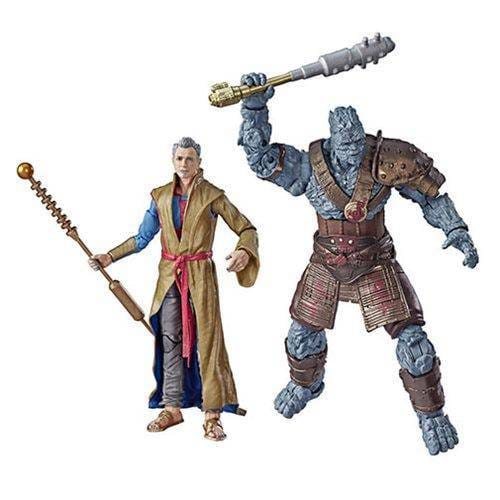 Hasbro Marvel Legends Thor Ragnarok Grandmaster and Korg 6-Inch Action Figures