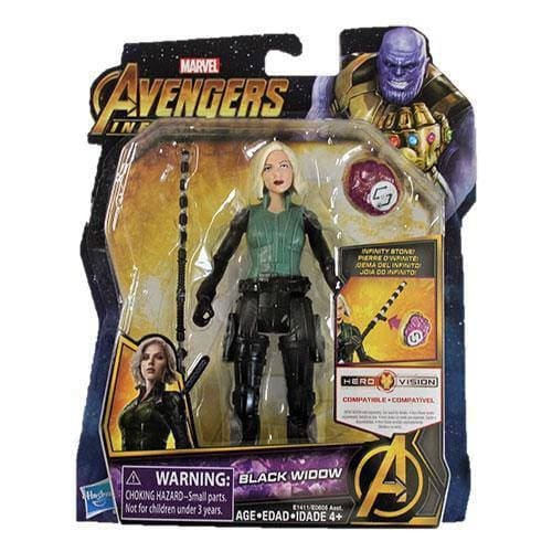 Hasbro Avengers: Infinity War Black Widow with Infinity Stone 6-Inch Action Figure