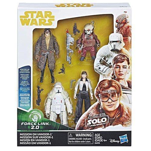 Hasbro Star Wars Solo Force Link 2.0 Mission on Vandor-1 Action Figures