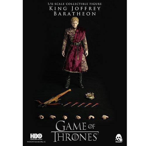 Threezero Game of Thrones King Joffrey Baratheon 1:6 Scale Action Figure - Regular Edition