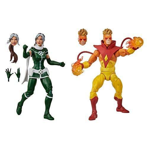 Hasbro X-Men Marvel Legends Rogue and Pyro 6-Inch Action Figure 2-Pack