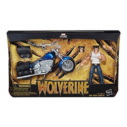 Hasbro Marvel Legends Vehicle Ultimate Action Figures: Wolverine and Motorcycle