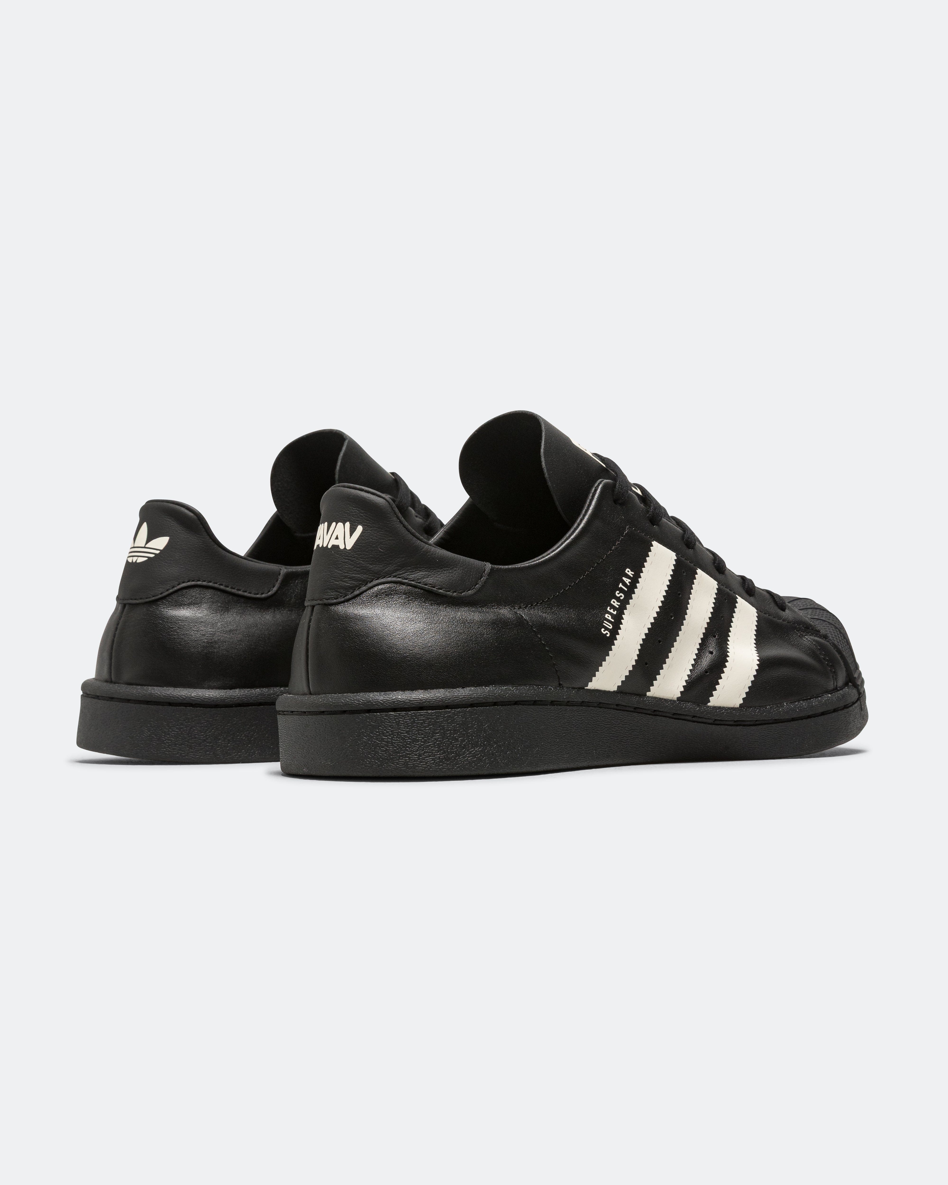 adidas Womens Decon Superstar x AVAVAV - Core Black/Ivory-Off White
