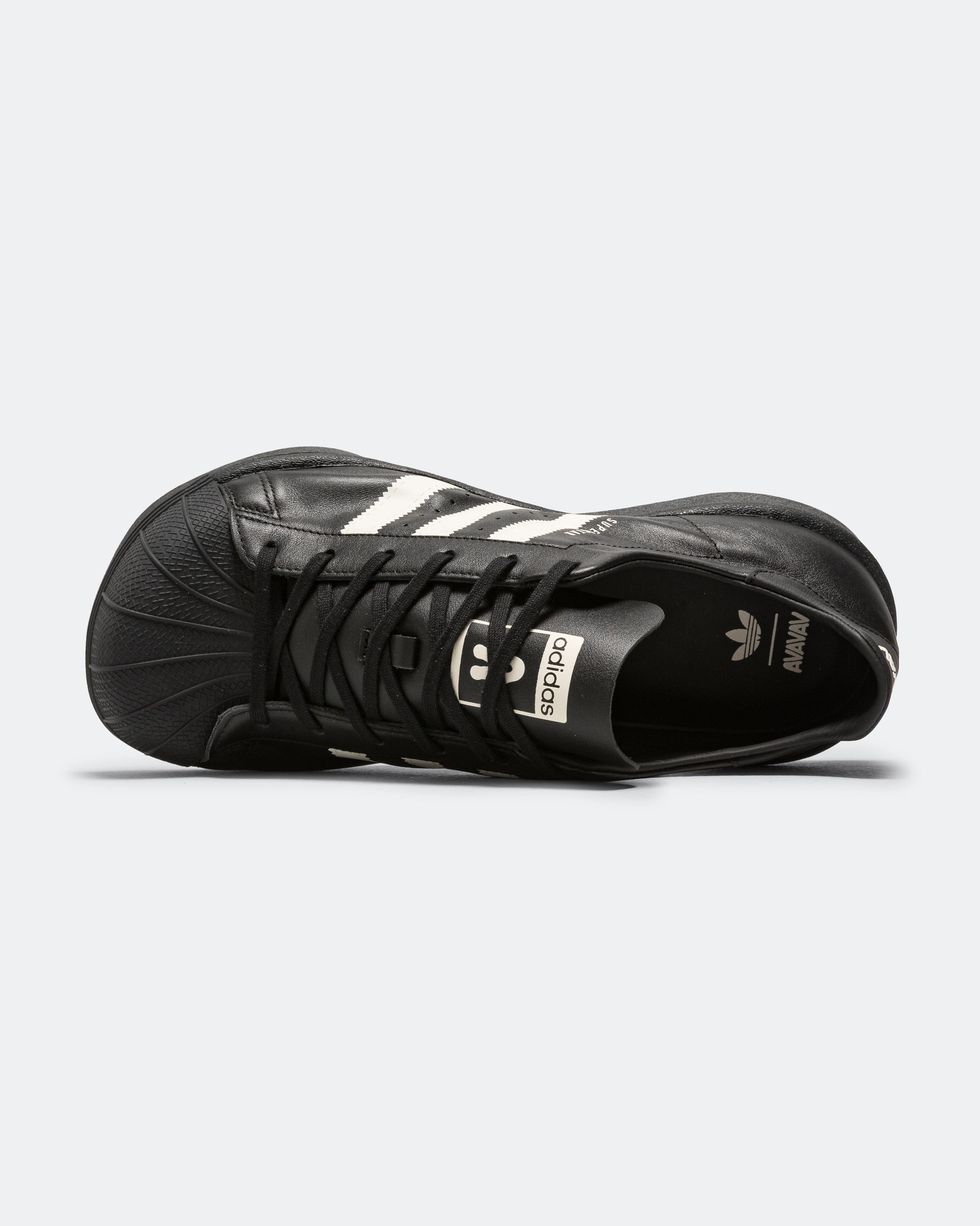 adidas Womens Decon Superstar x AVAVAV - Core Black/Ivory-Off White