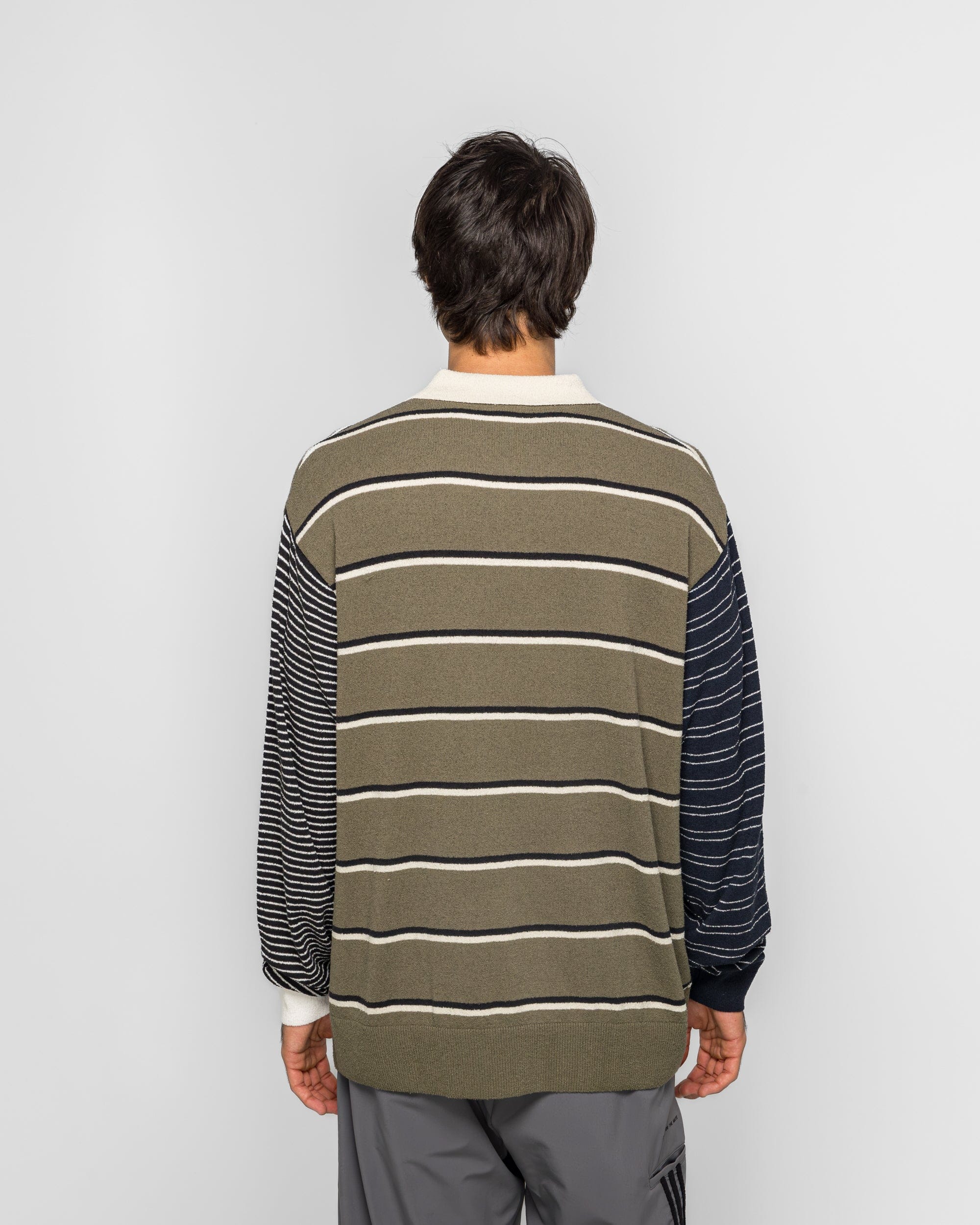 adidas Adi007 Tee LS x SFTM - Olive Strata/Alumina