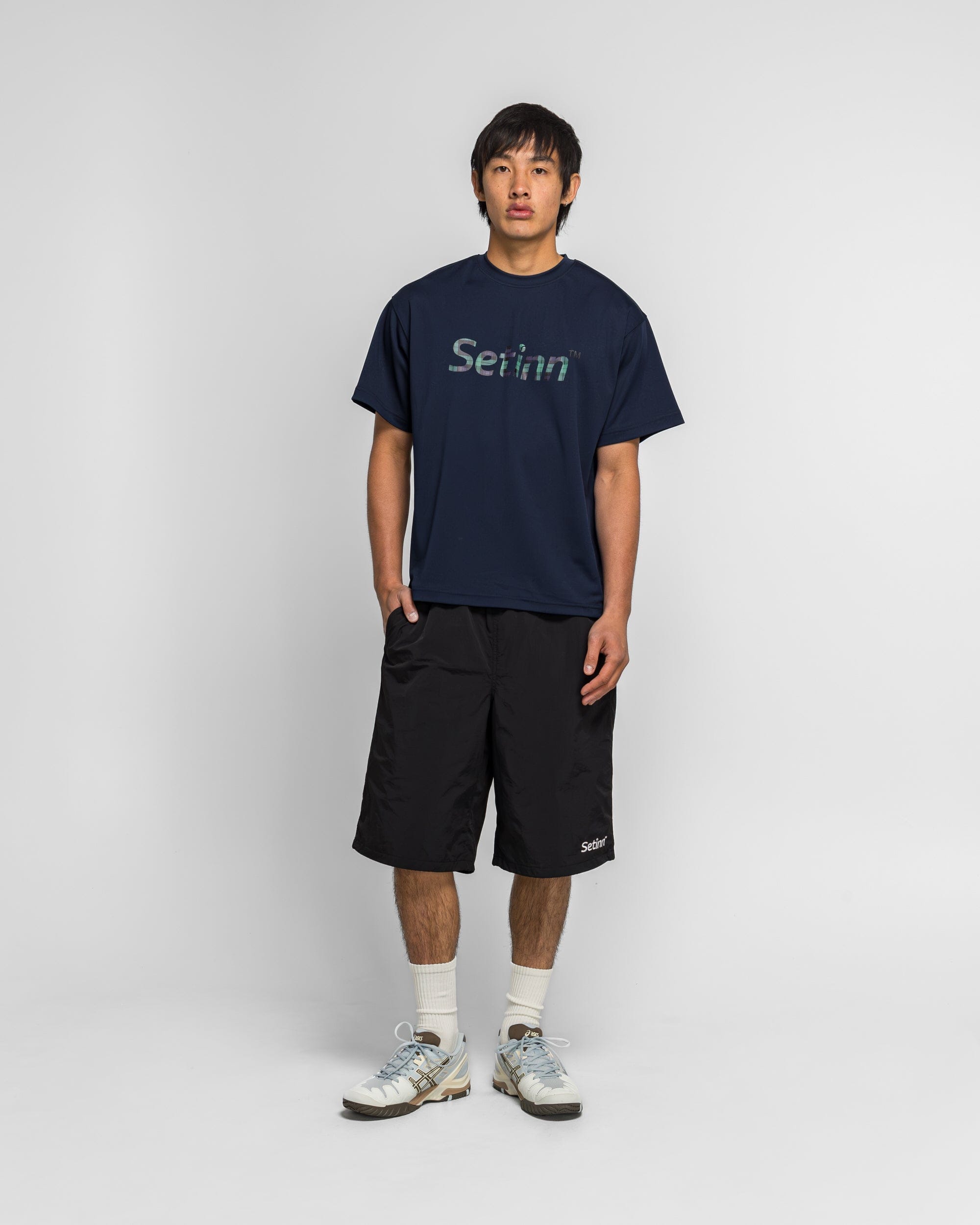 Setinn Warm Up 3/4 Pants - Black