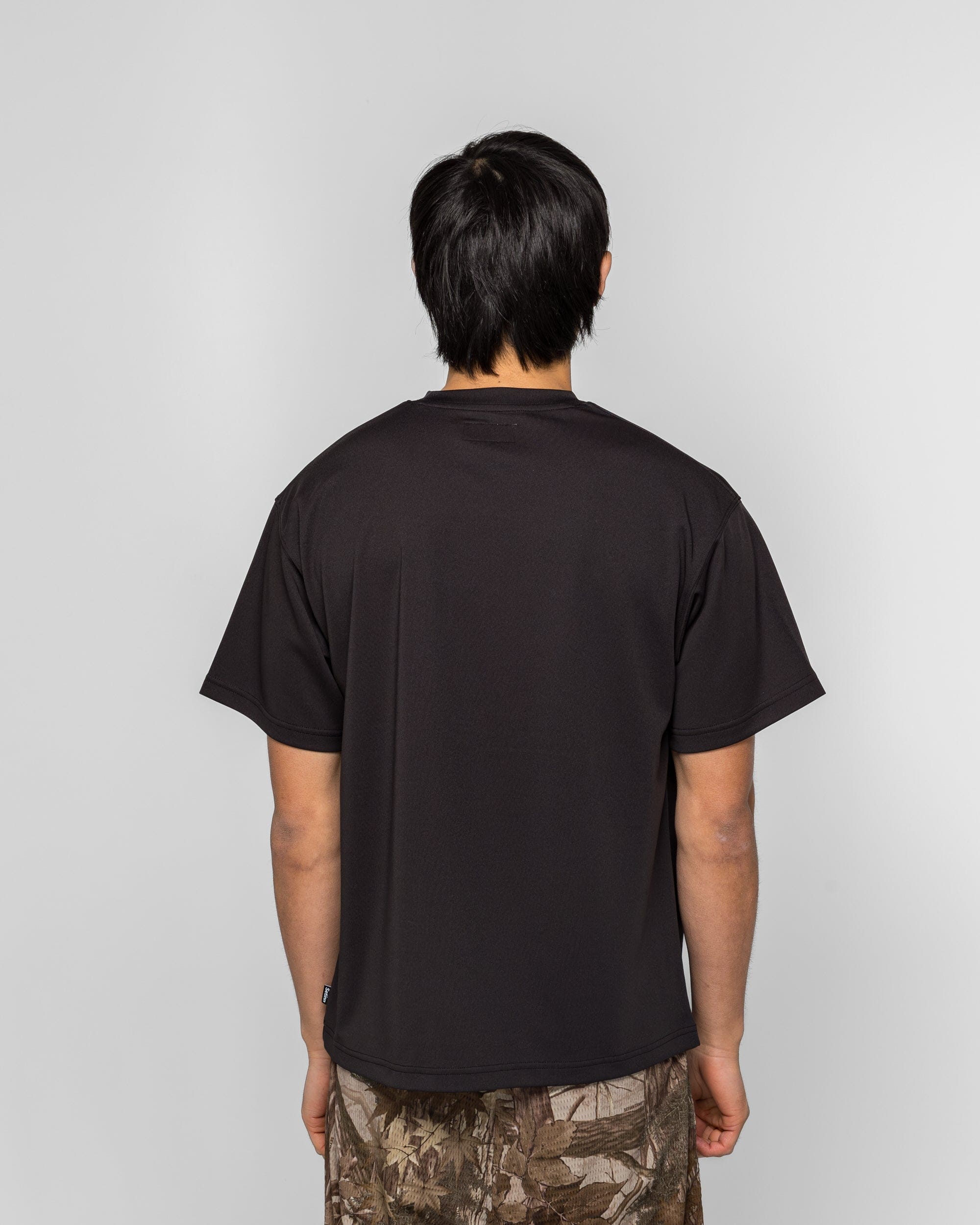 Setinn One Point Script Shirt - Black