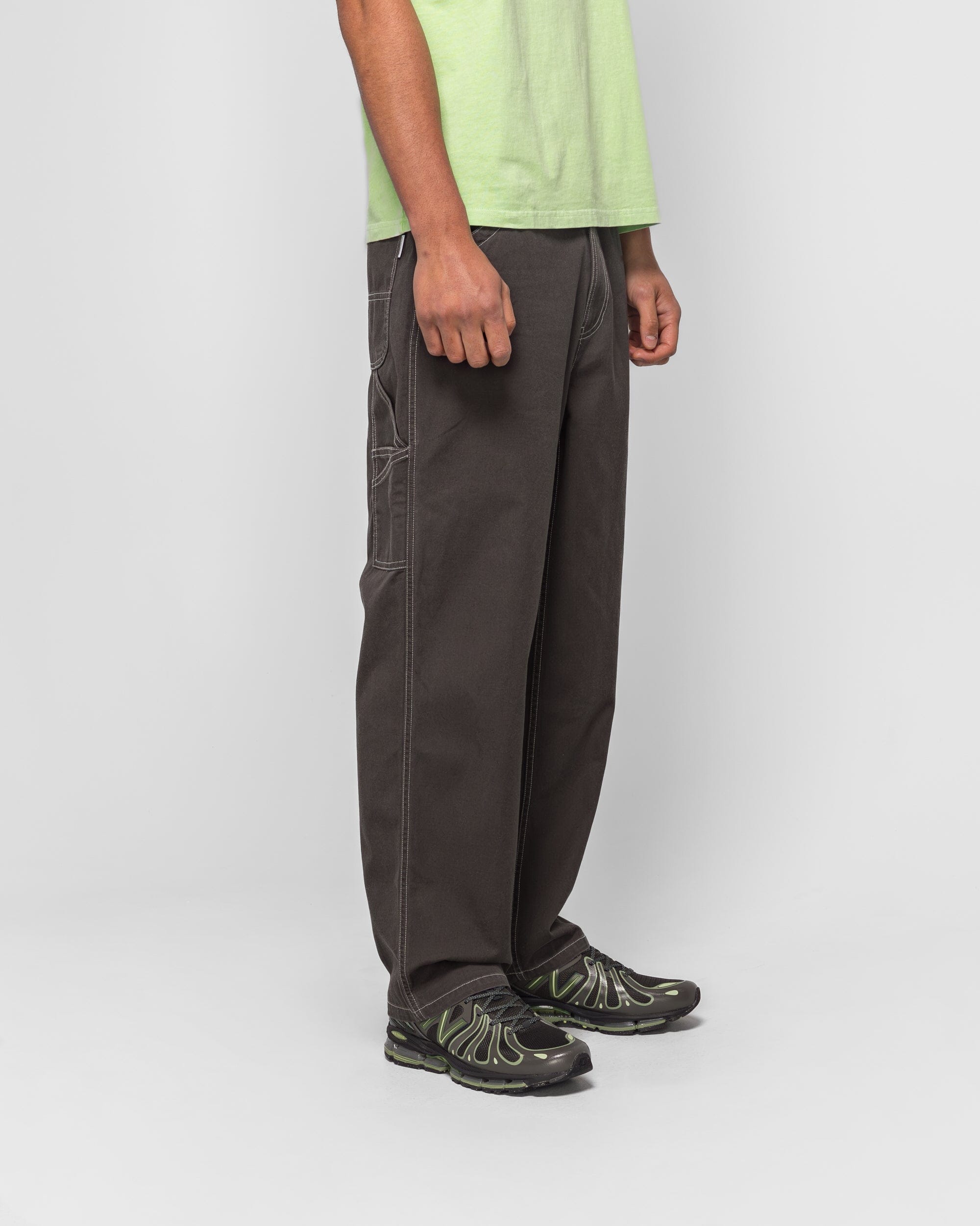 thisisneverthat Washed Canvas Work Pant - Charcoal