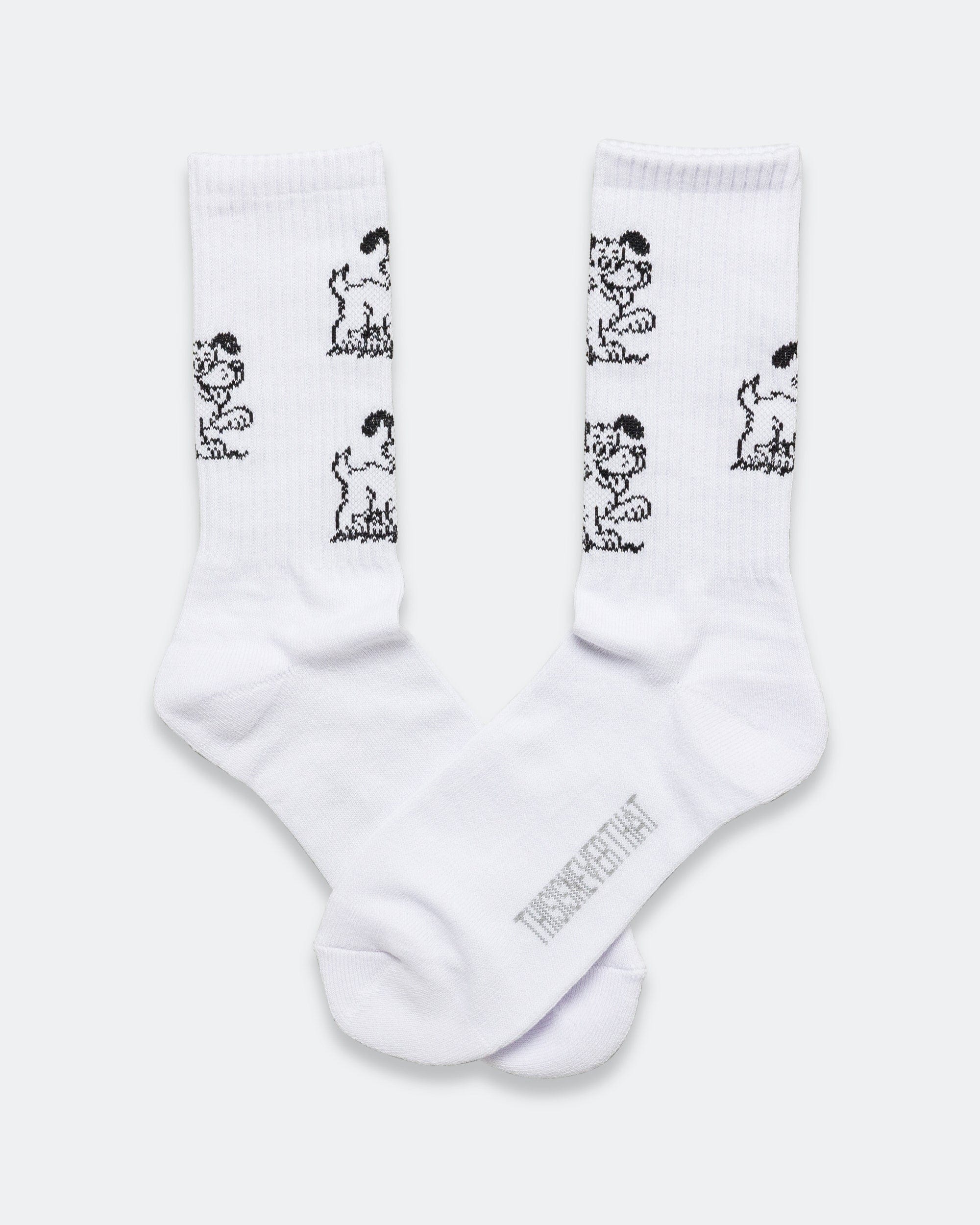 thisisneverthat Doggo Socks - White