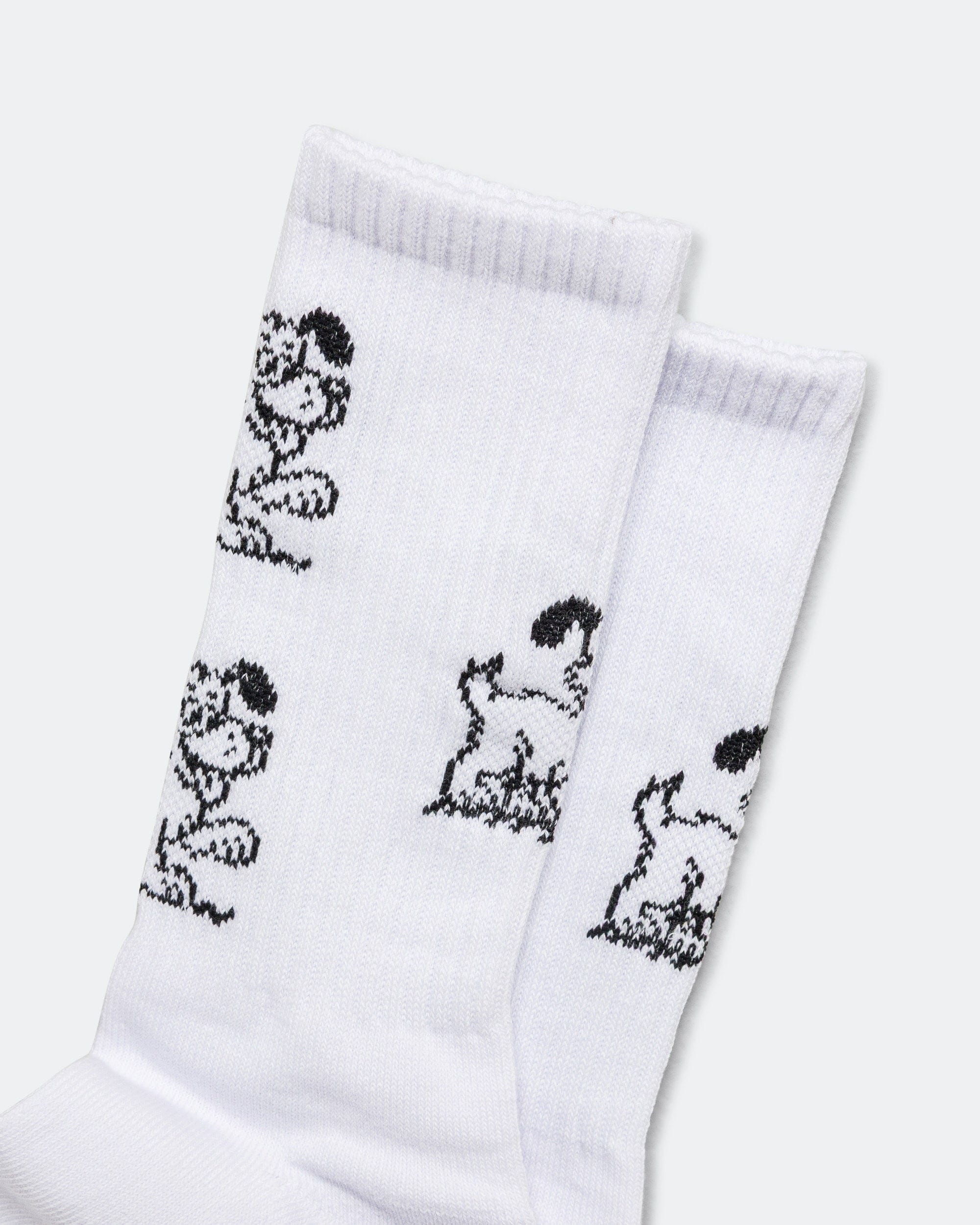thisisneverthat Doggo Socks - White