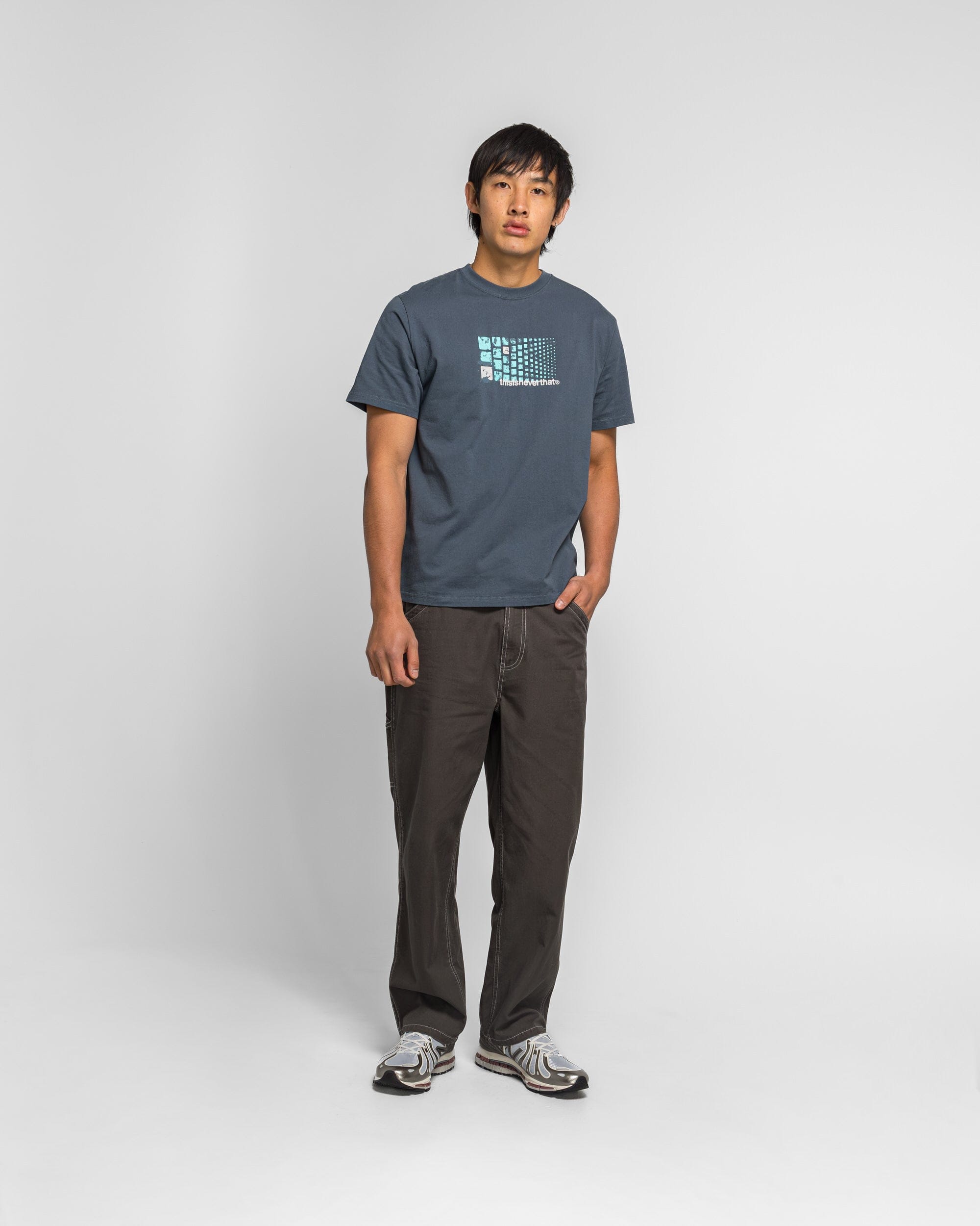thisisneverthat Cellular Tee - Faded Navy
