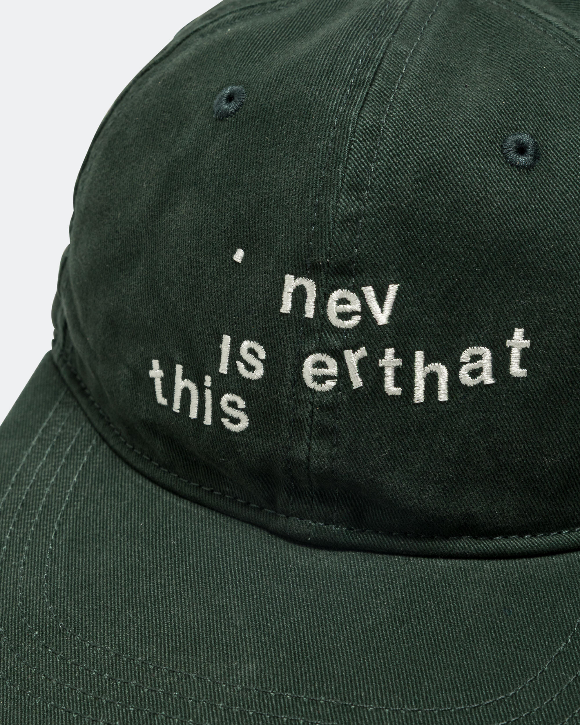 thisisneverthat Broken Logo Cap - Green