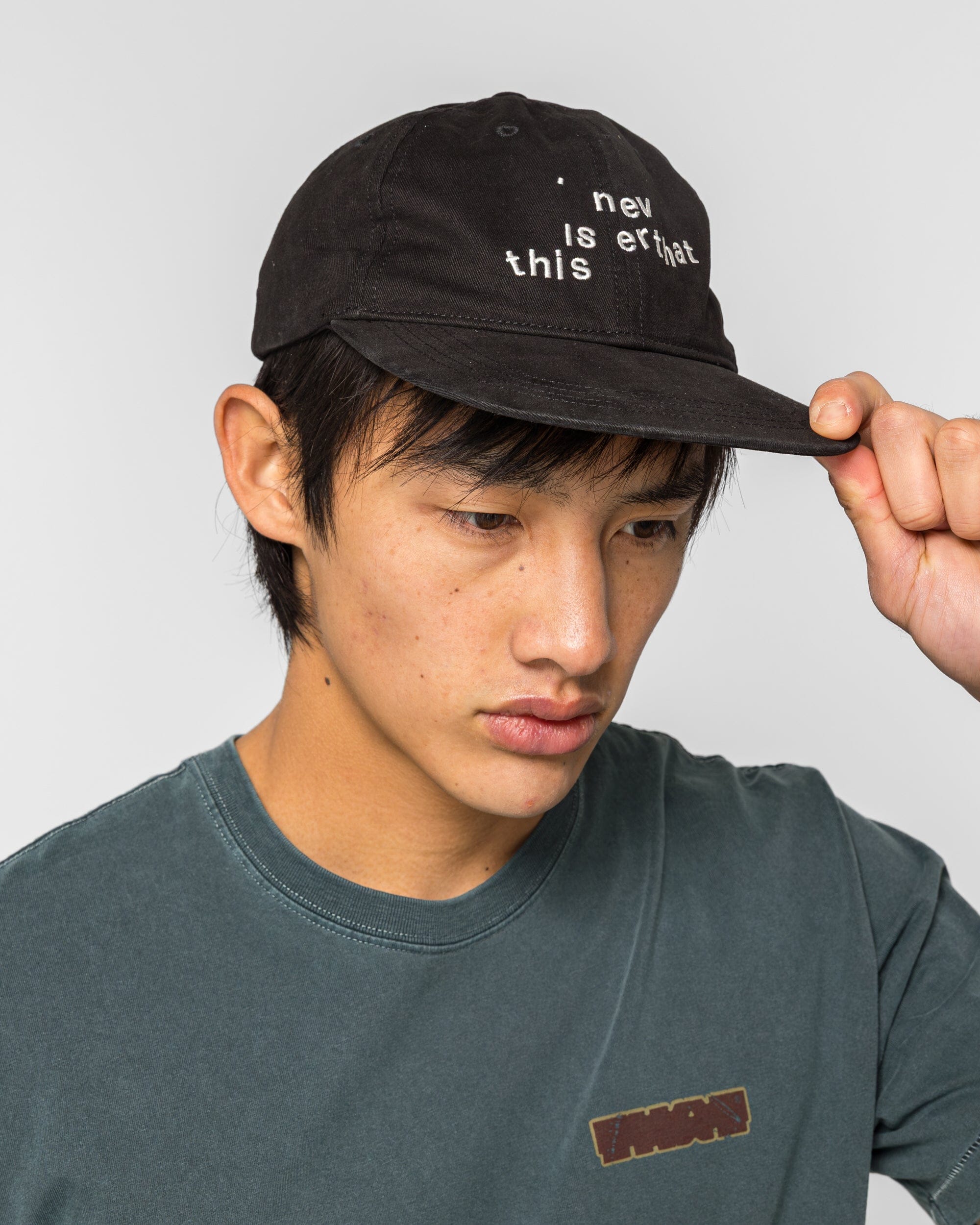 thisisneverthat Broken Logo Cap - Black