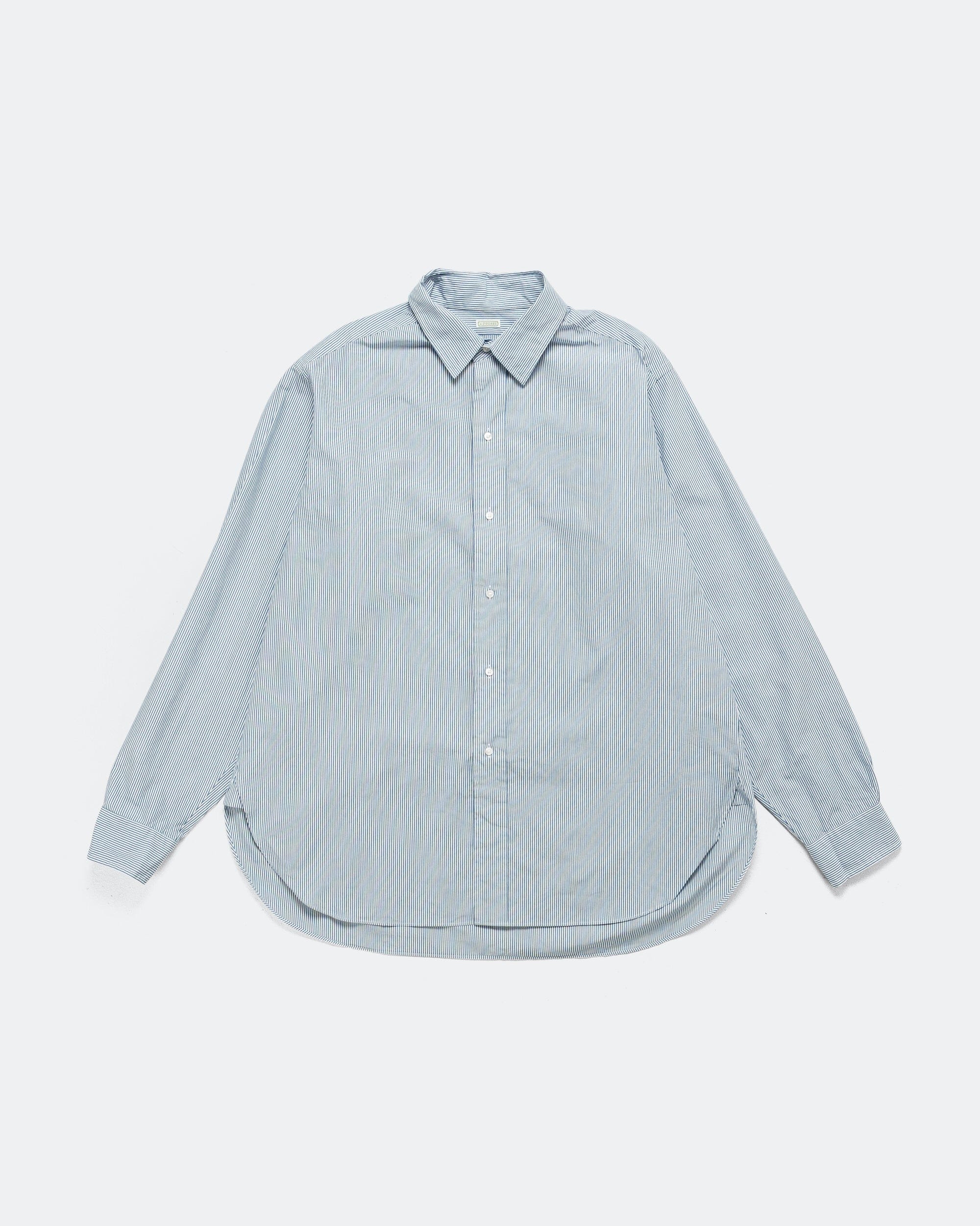 A.PRESSE Regular Collar Shirt - Navy