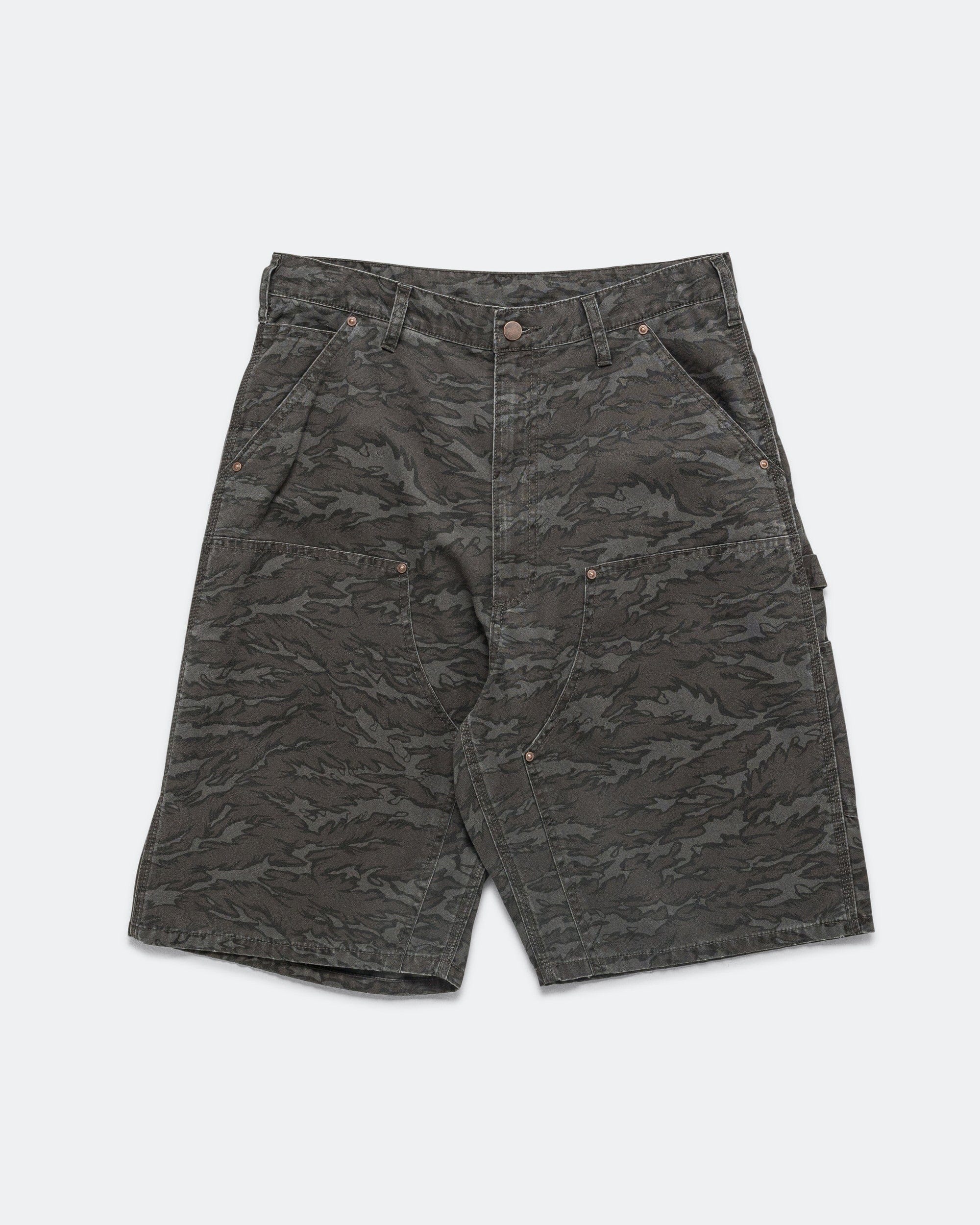 Beams Print Double Knee Shorts - Camo