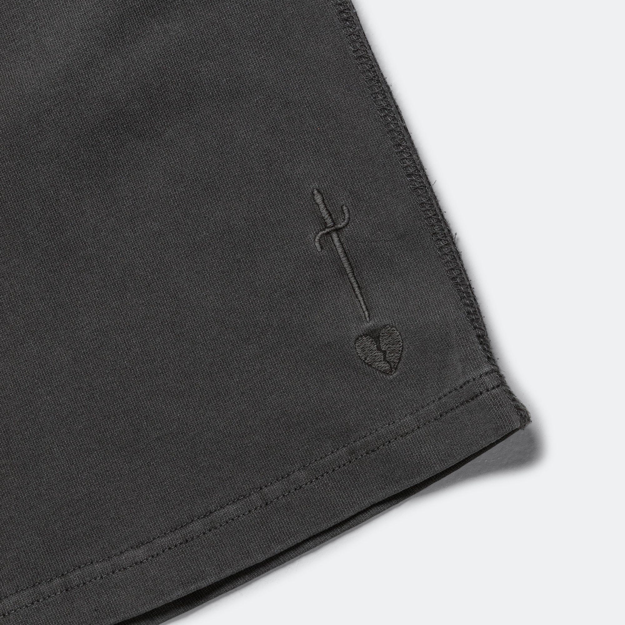 Beach Brains Boxy Tee - Charcoal