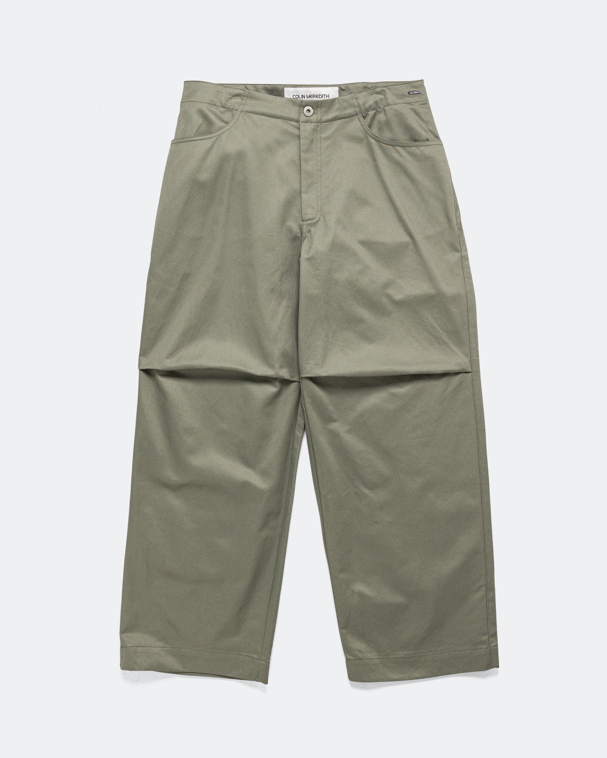 Colin Meredith Loop Claw Trouser - Olive