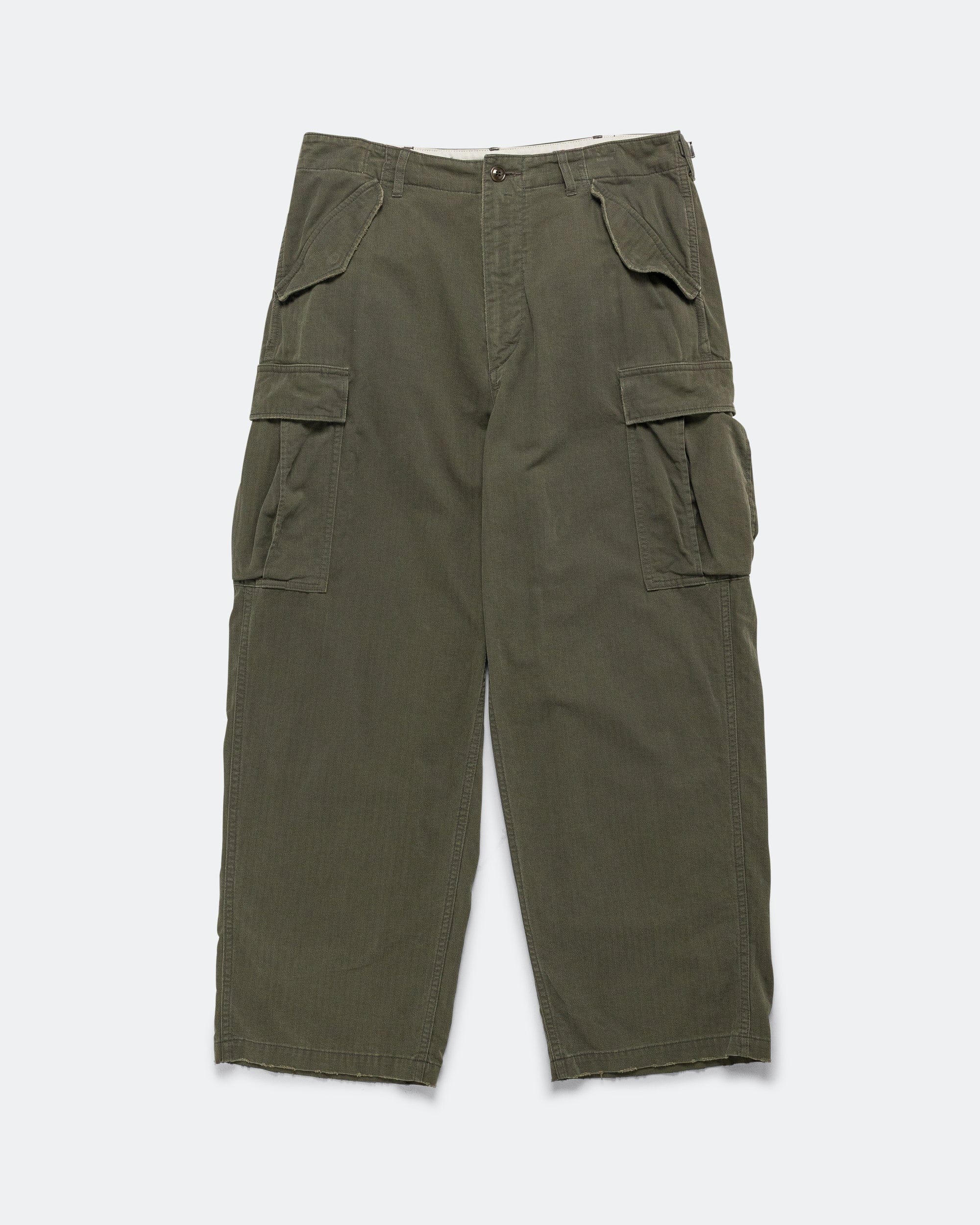 A.PRESSE Vintage US Army M-51 Field Pants - Olive