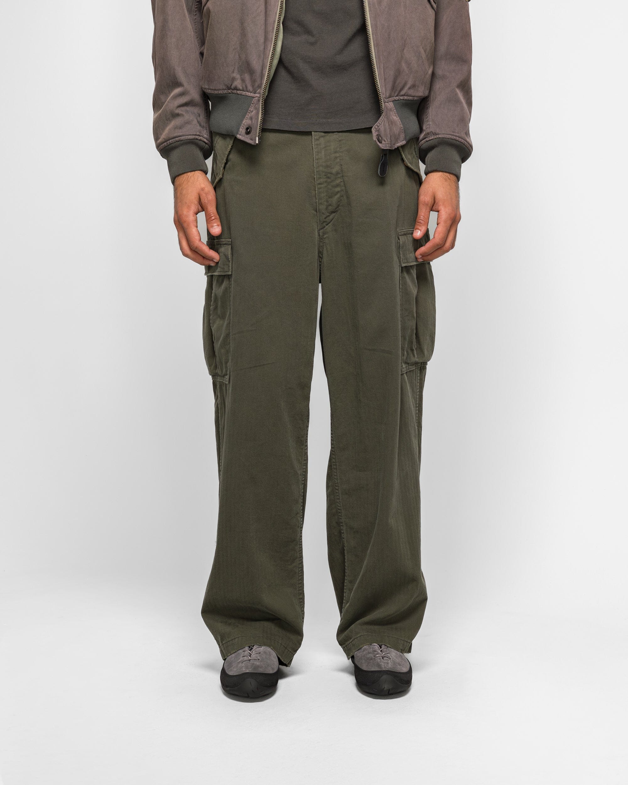 A.PRESSE Vintage US Army M-51 Field Pants - Olive