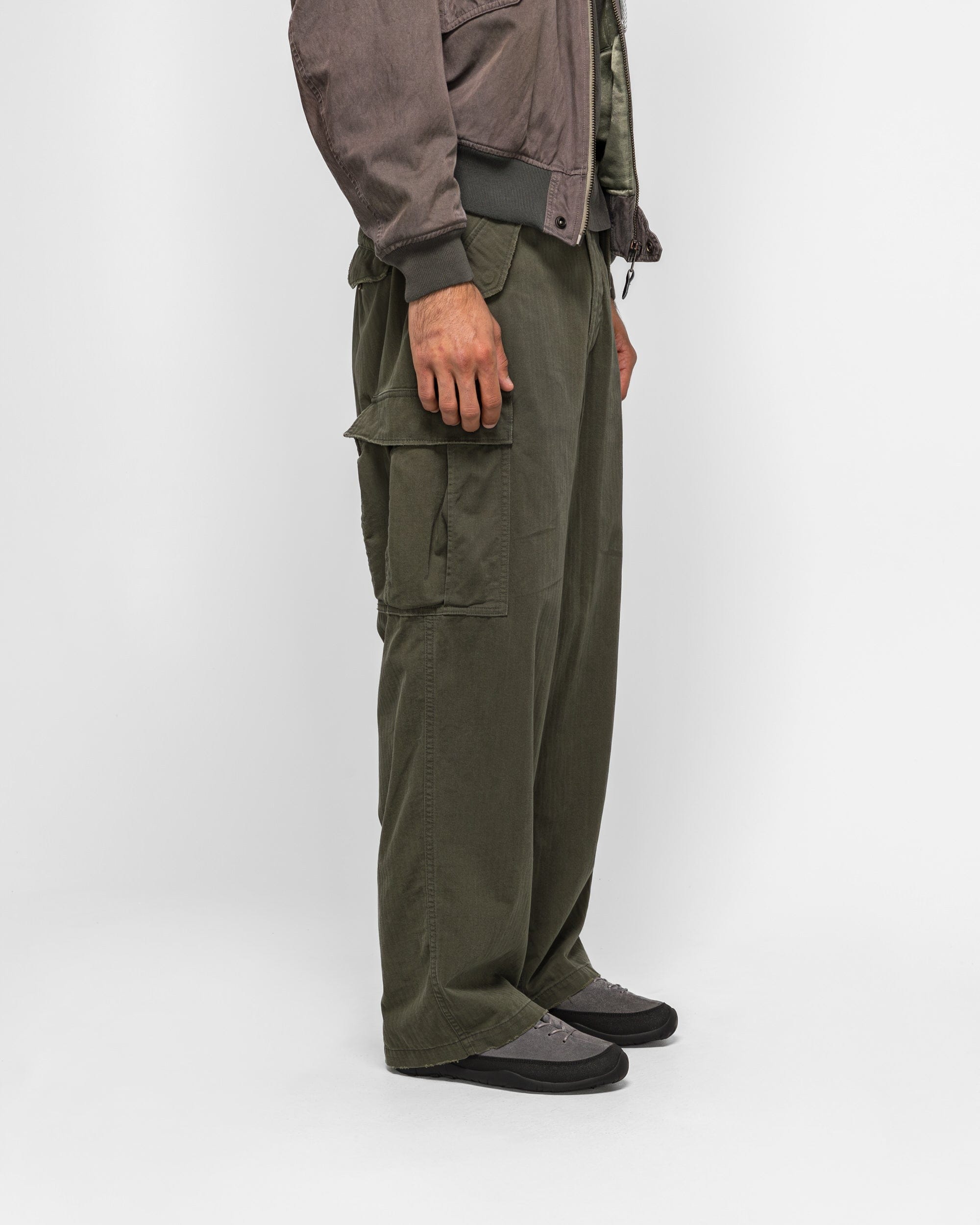 A.PRESSE Vintage US Army M-51 Field Pants - Olive