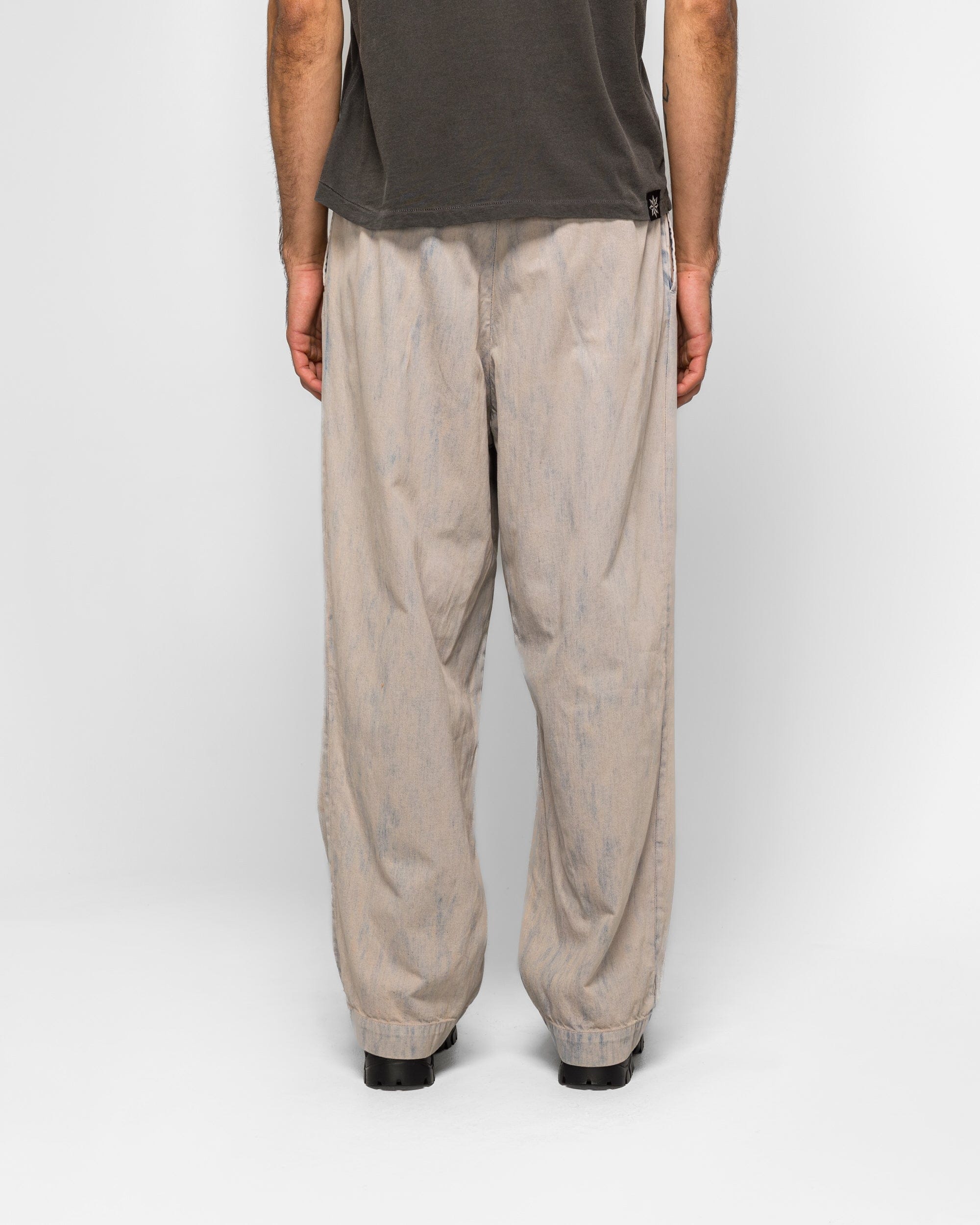 A.PRESSE Vintage Prisoner Denim Pants - Bleach