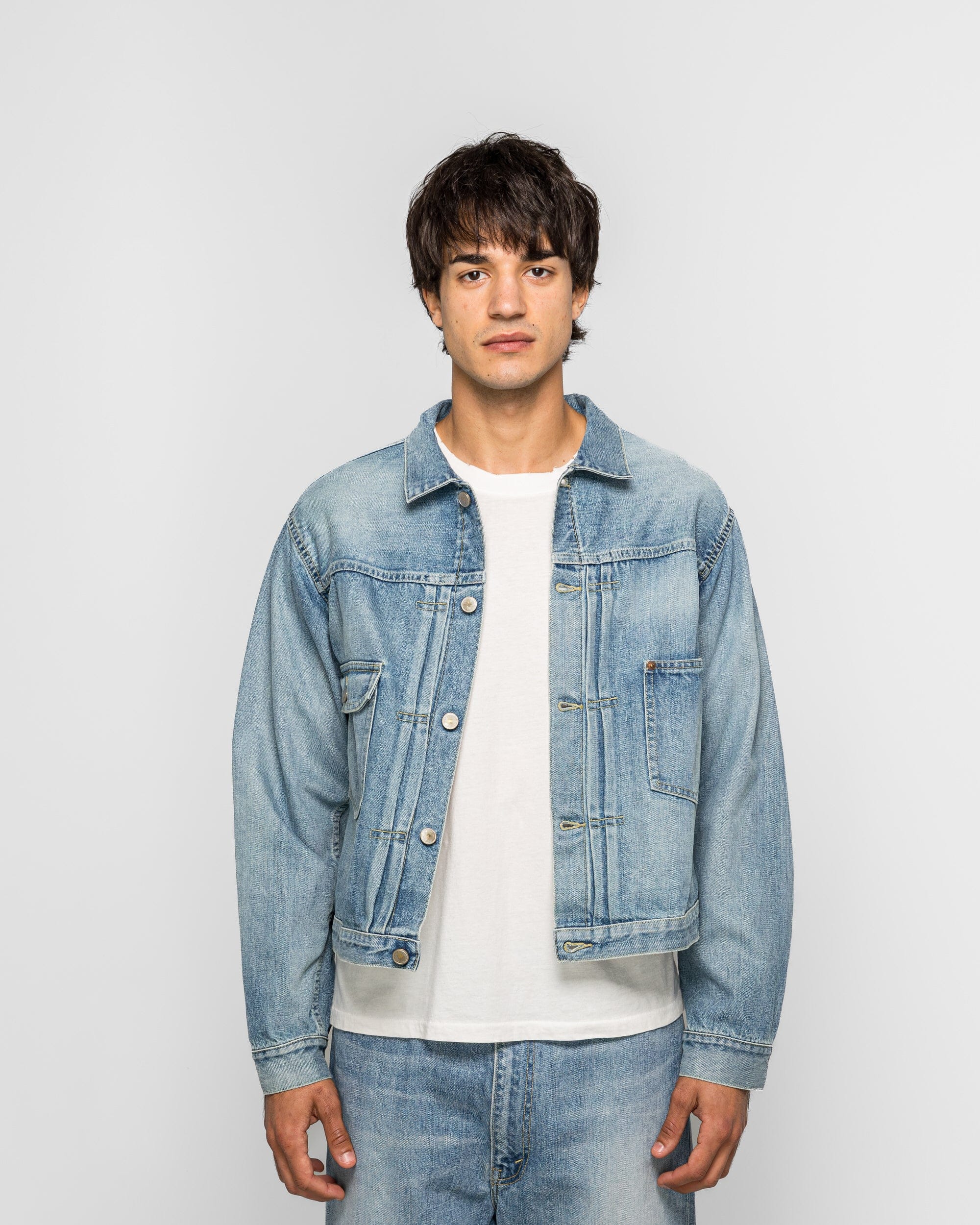 Unlikely Time Travel Trucker Jacket - 1977 Wash