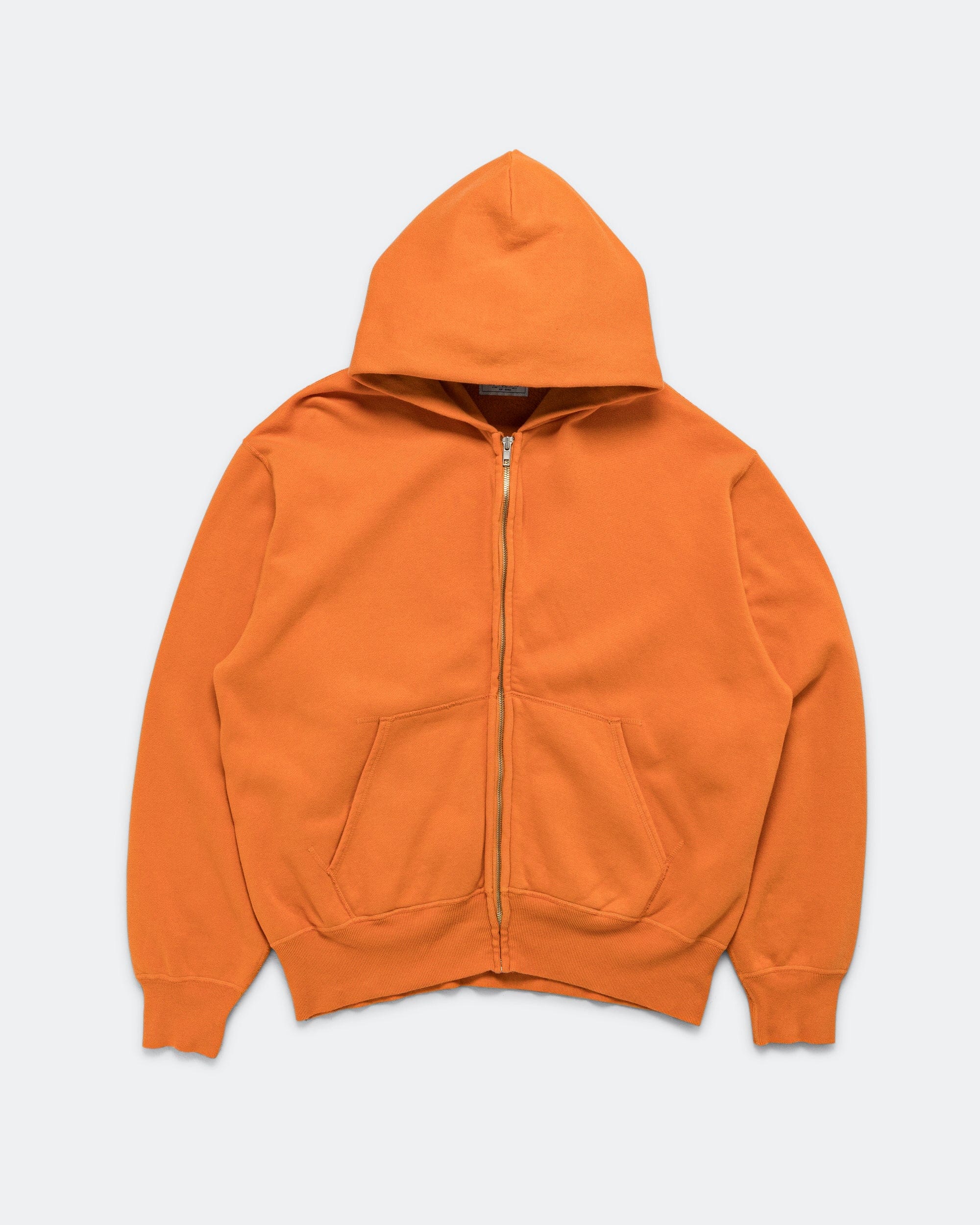 Unlikely Raglan Zip Hoodie - Orange
