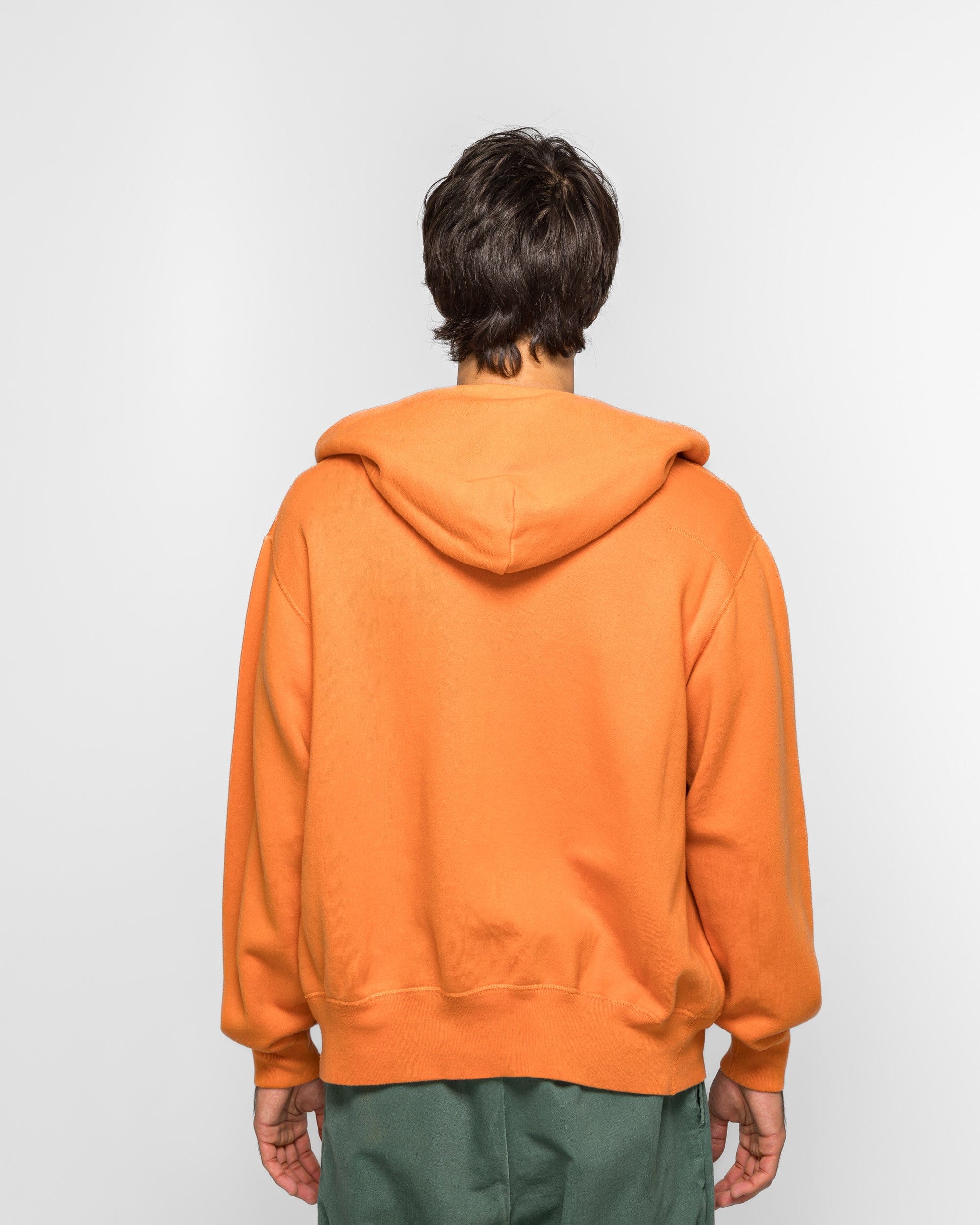 Unlikely Raglan Zip Hoodie - Orange