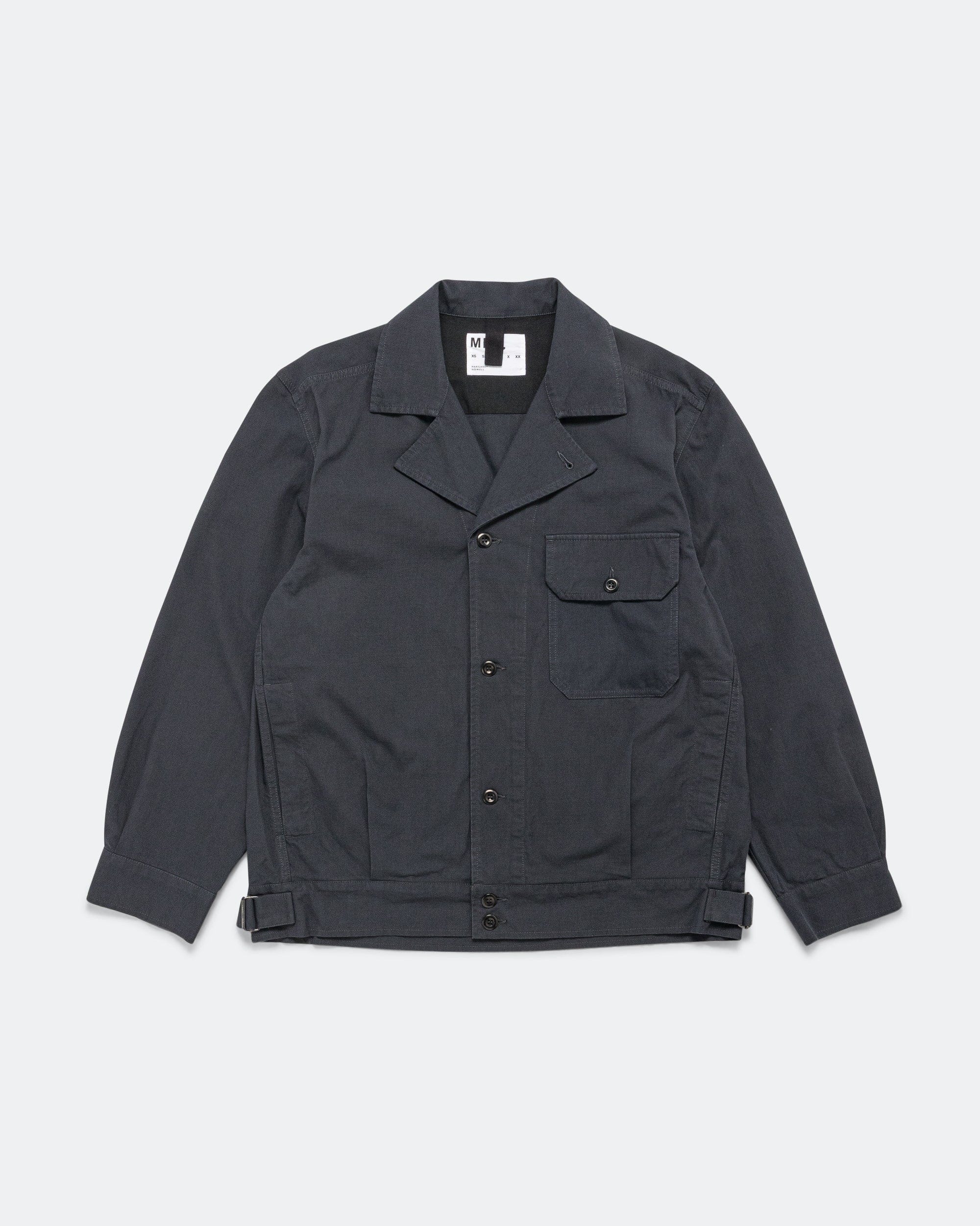 MHL. Utility Jacket - Ink Washed Cotton Ripstop